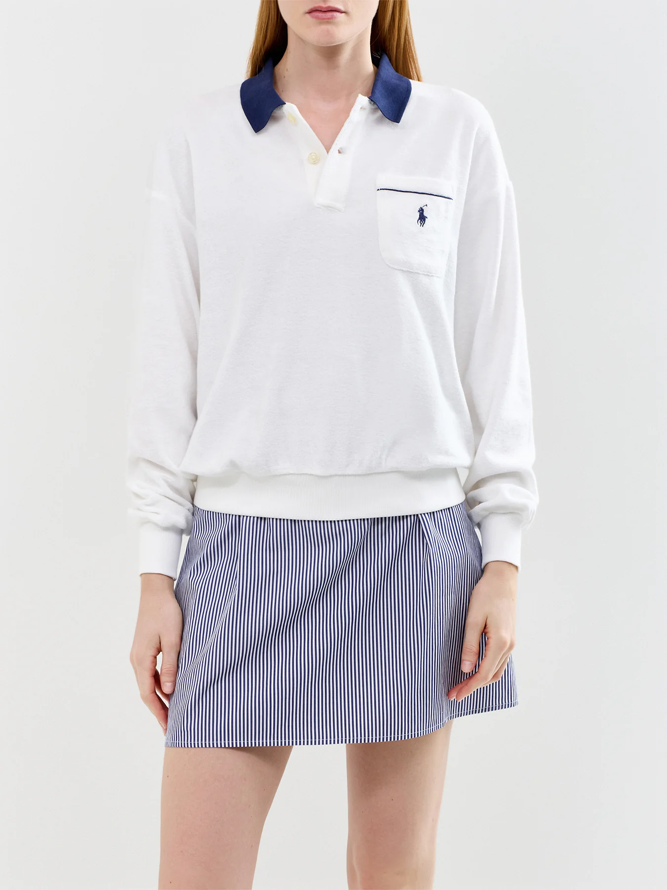 Rugby Terry LS Top White - Image 4