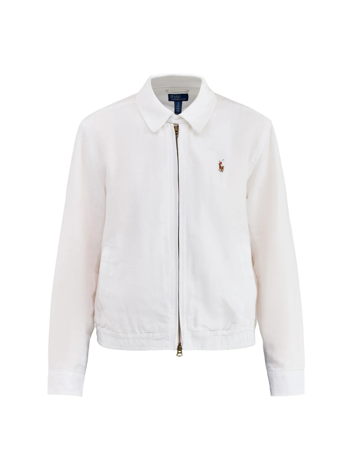 Short Trucker Windbreaker White