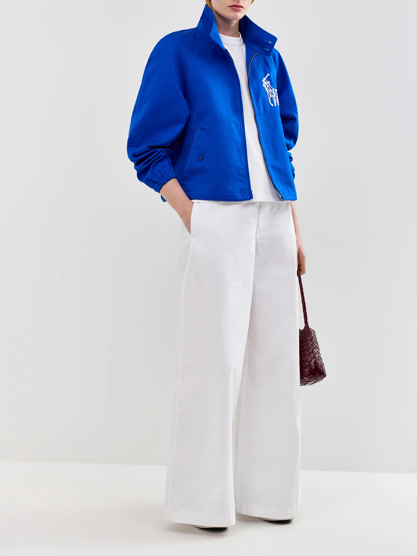Wide Leg Trousers White - Image 2