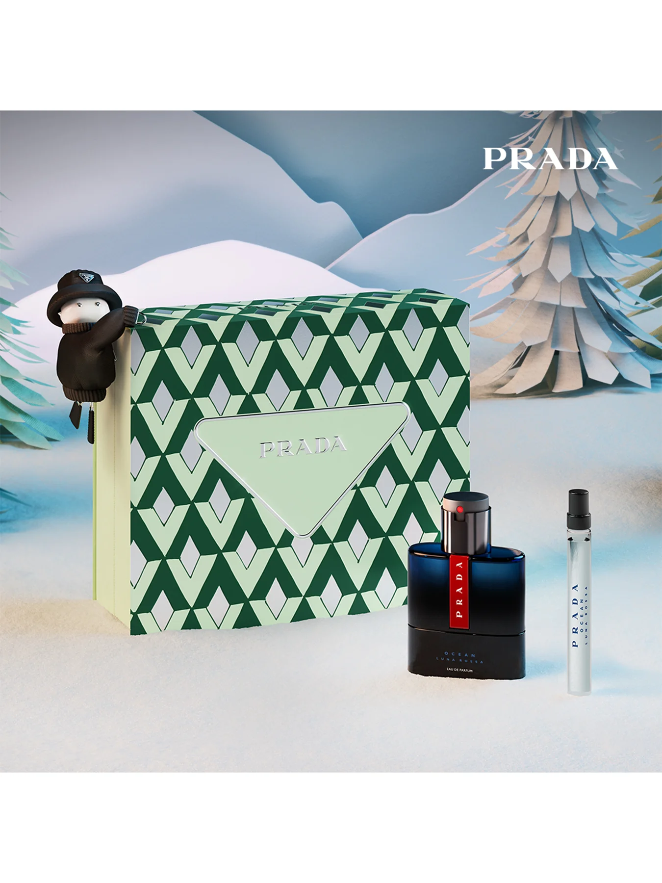 Luna Rossa Ocean Eau de Parfum 50 ml Set - Image 4