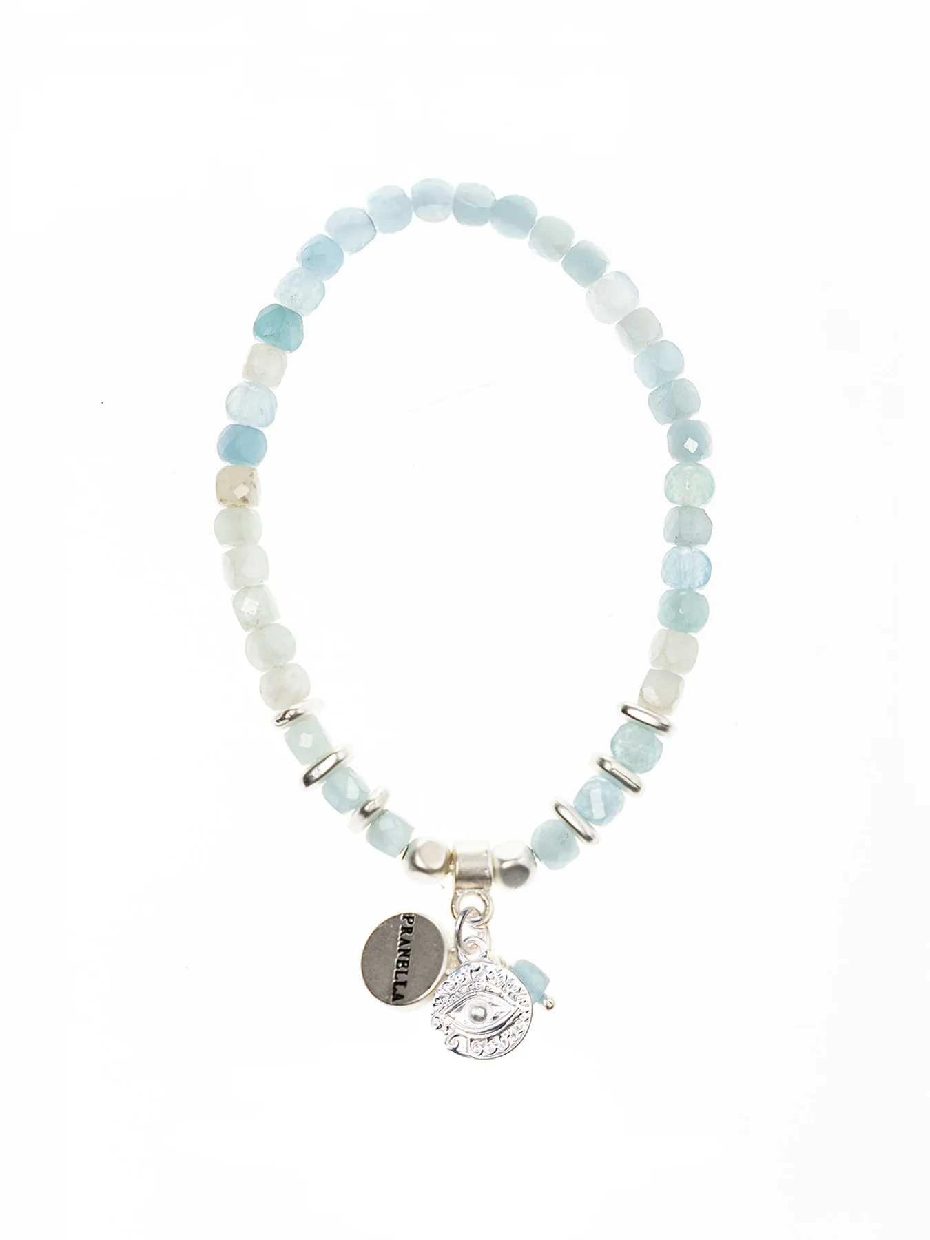 Beryl Evil Eye Bracelet
