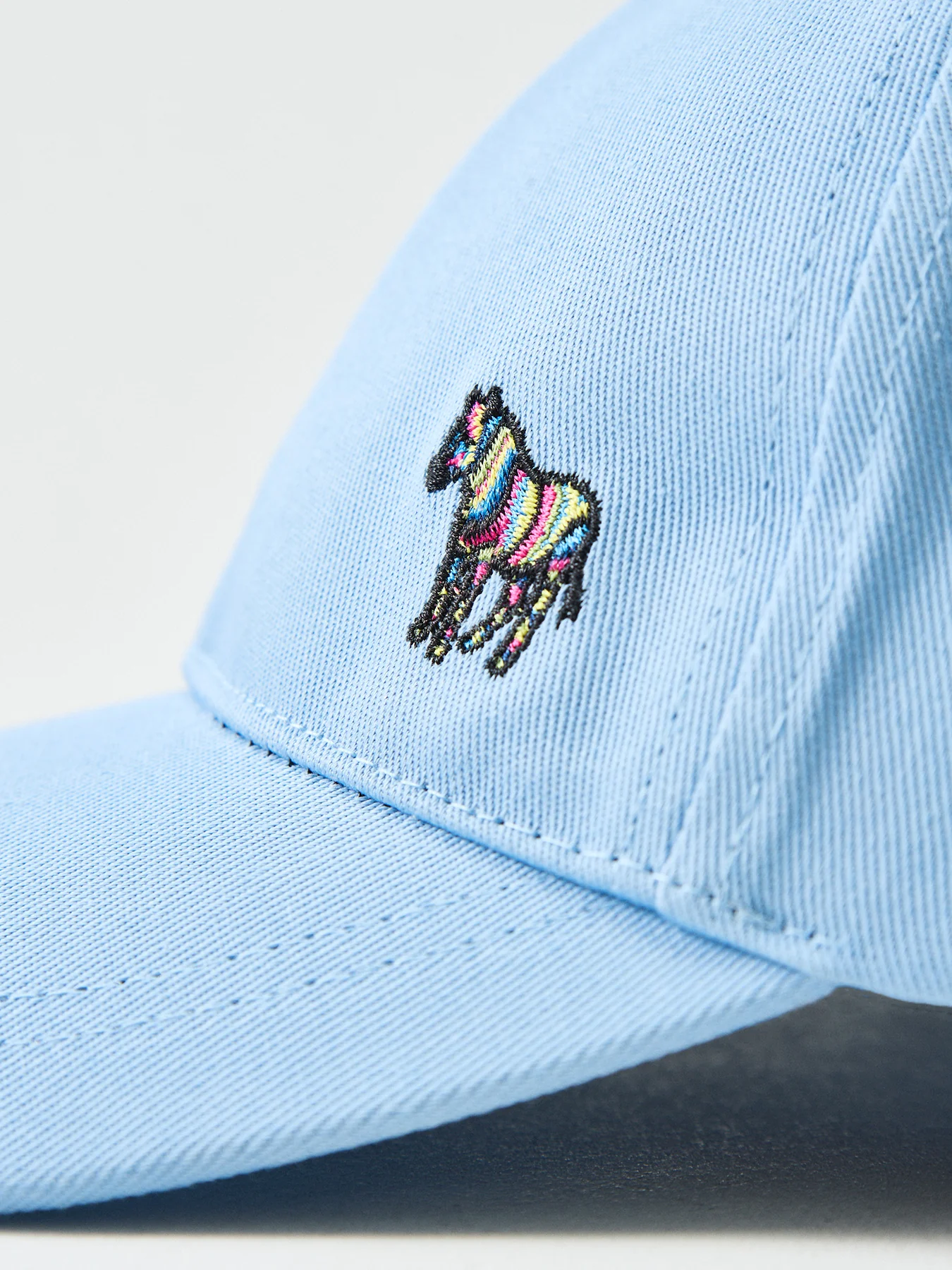 Zebra Logo Cotton Cap Blue - Image 3