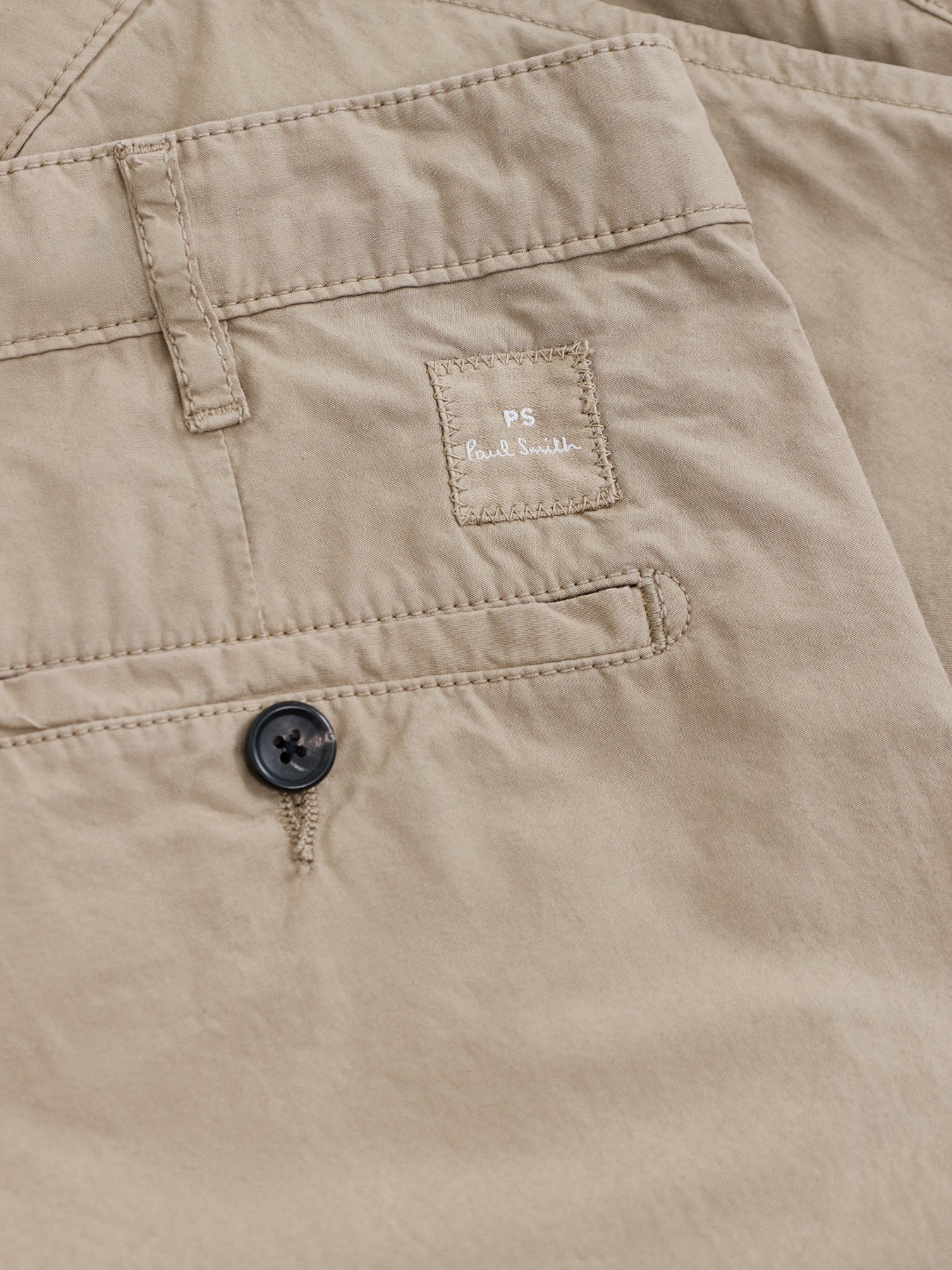 Classic Light Cotton Shorts Brown - Image 3
