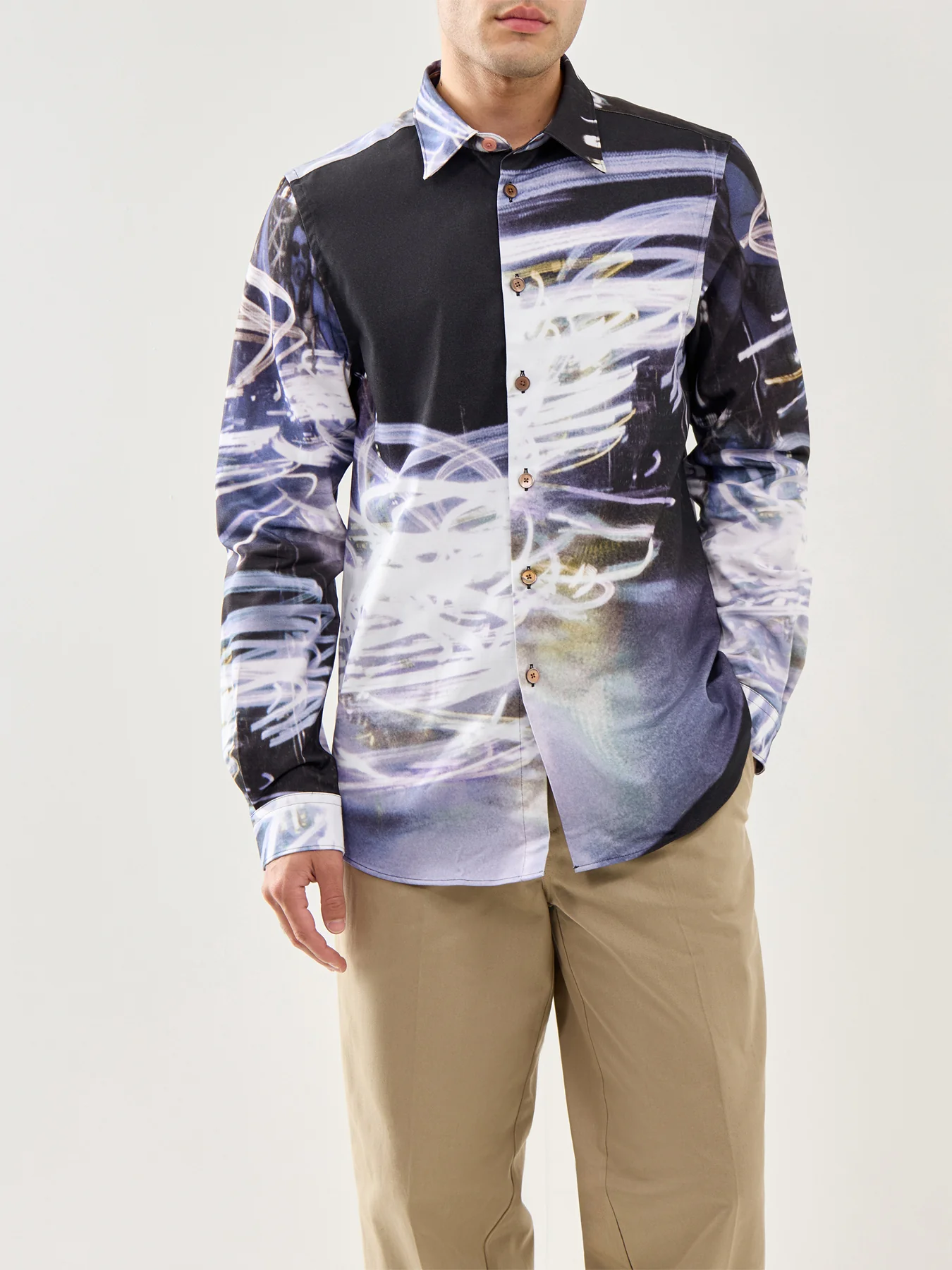 Funfair Lights Shirt Black - Image 4