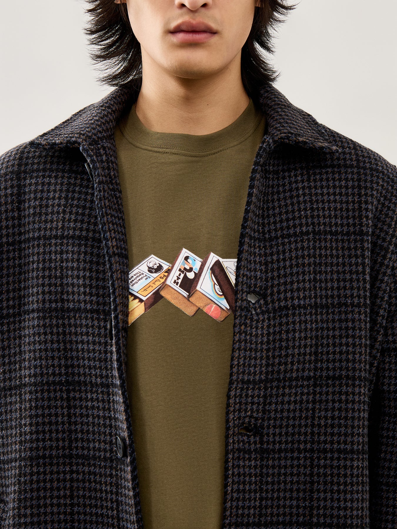 Matchboxes Graphic T-shirt Green - Image 3