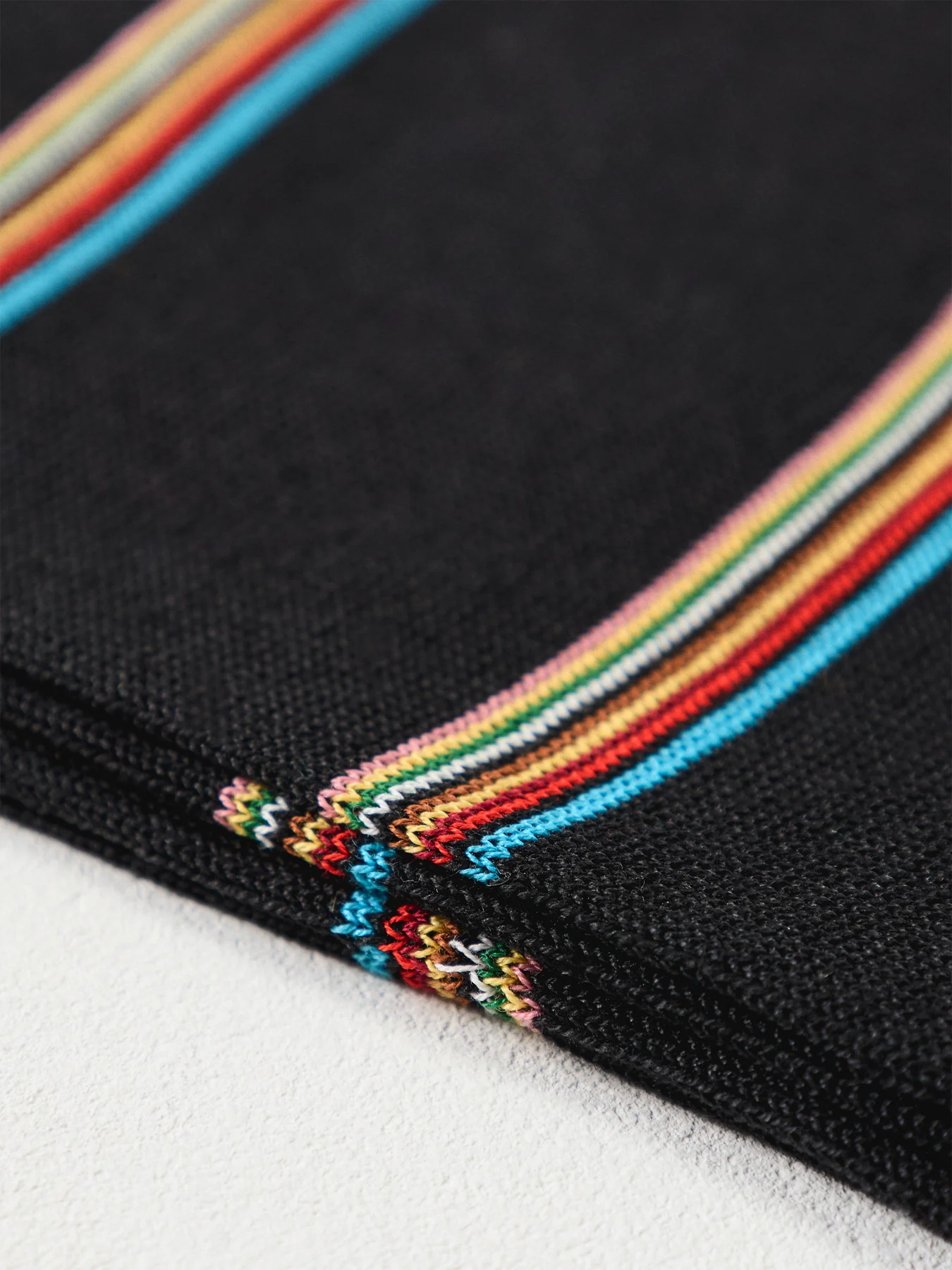 Signature Block Socks Black - Image 2