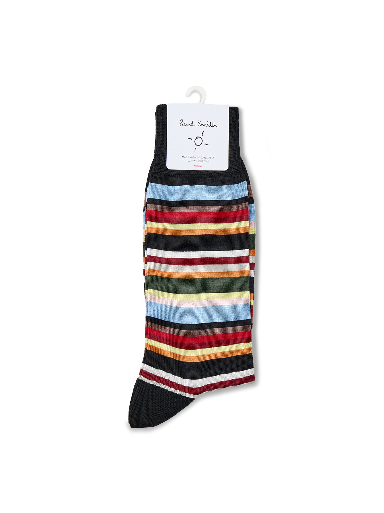 Multi Stripe Crew Socks Multi