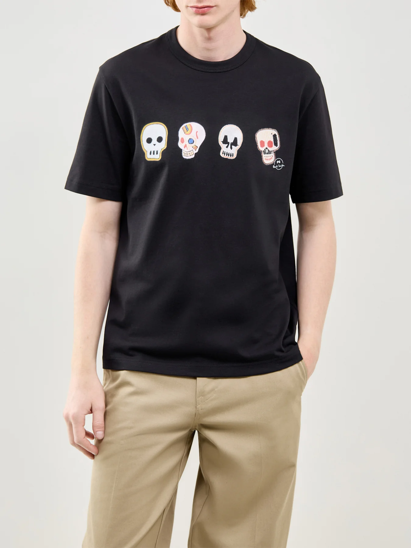 Skulls T-Shirt Black - Image 4