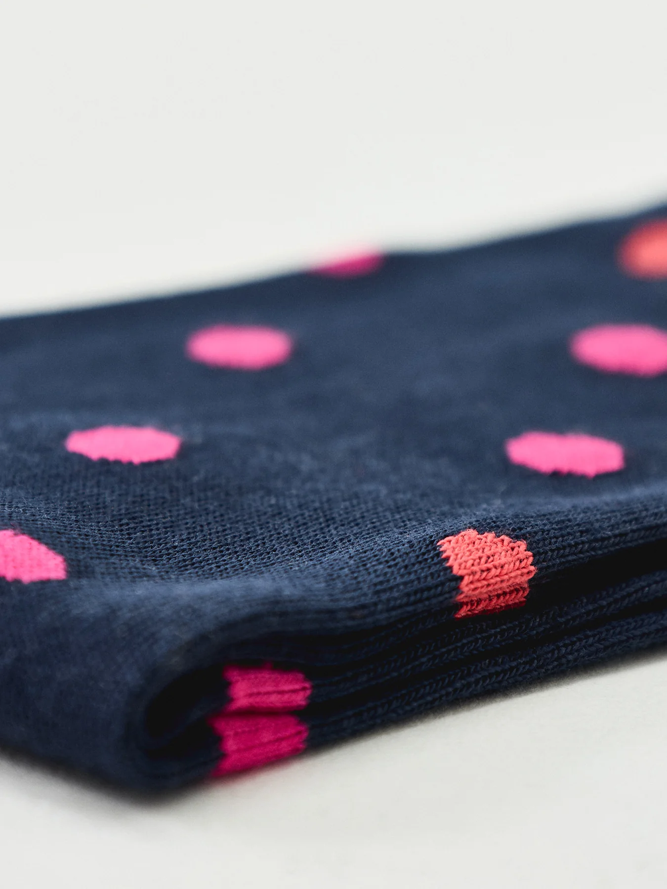 Orlando Spot Crew Socks Navy - Image 2