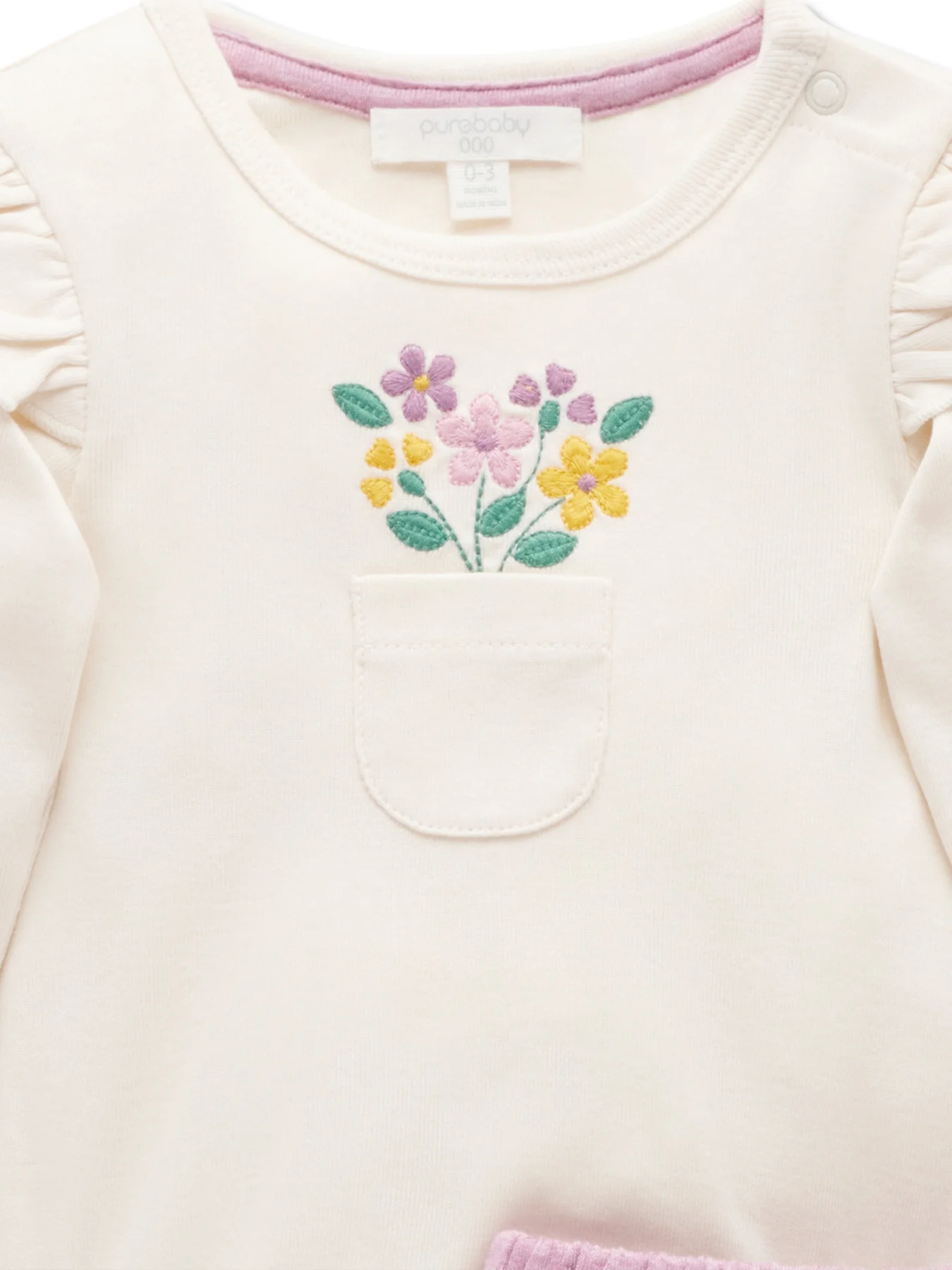 Baby 3 Piece Organic Cotton Gift Set Animal Fiesta - Image 6