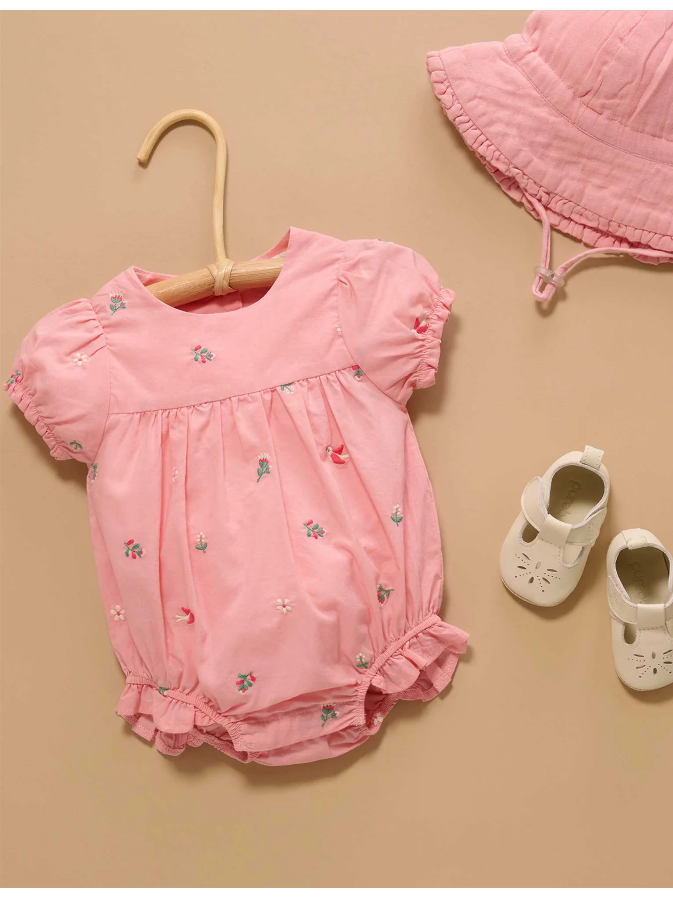Baby Embroidered Bodysuit - Image 3