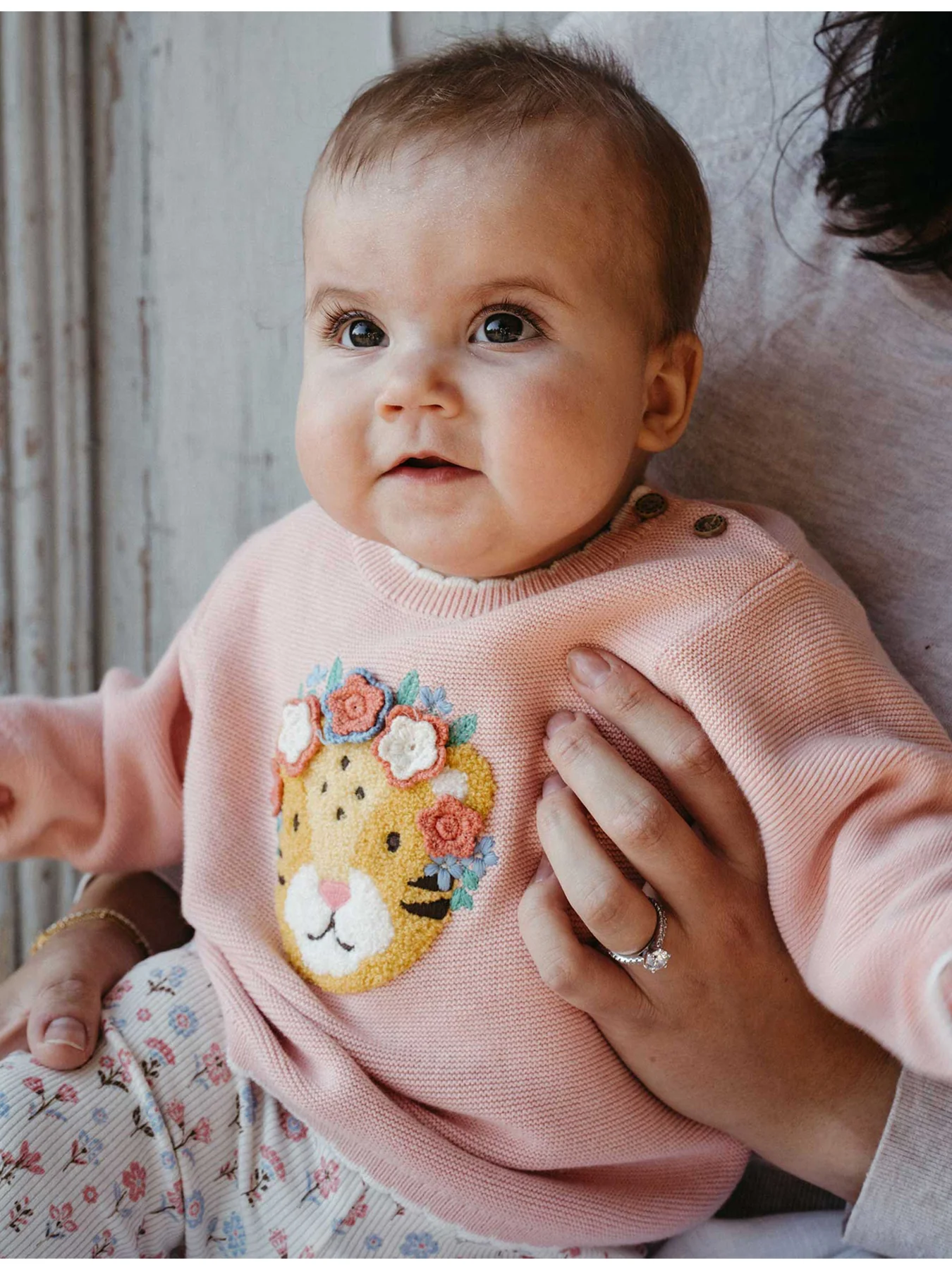 Baby Embroidered Frida Jumper - Image 2