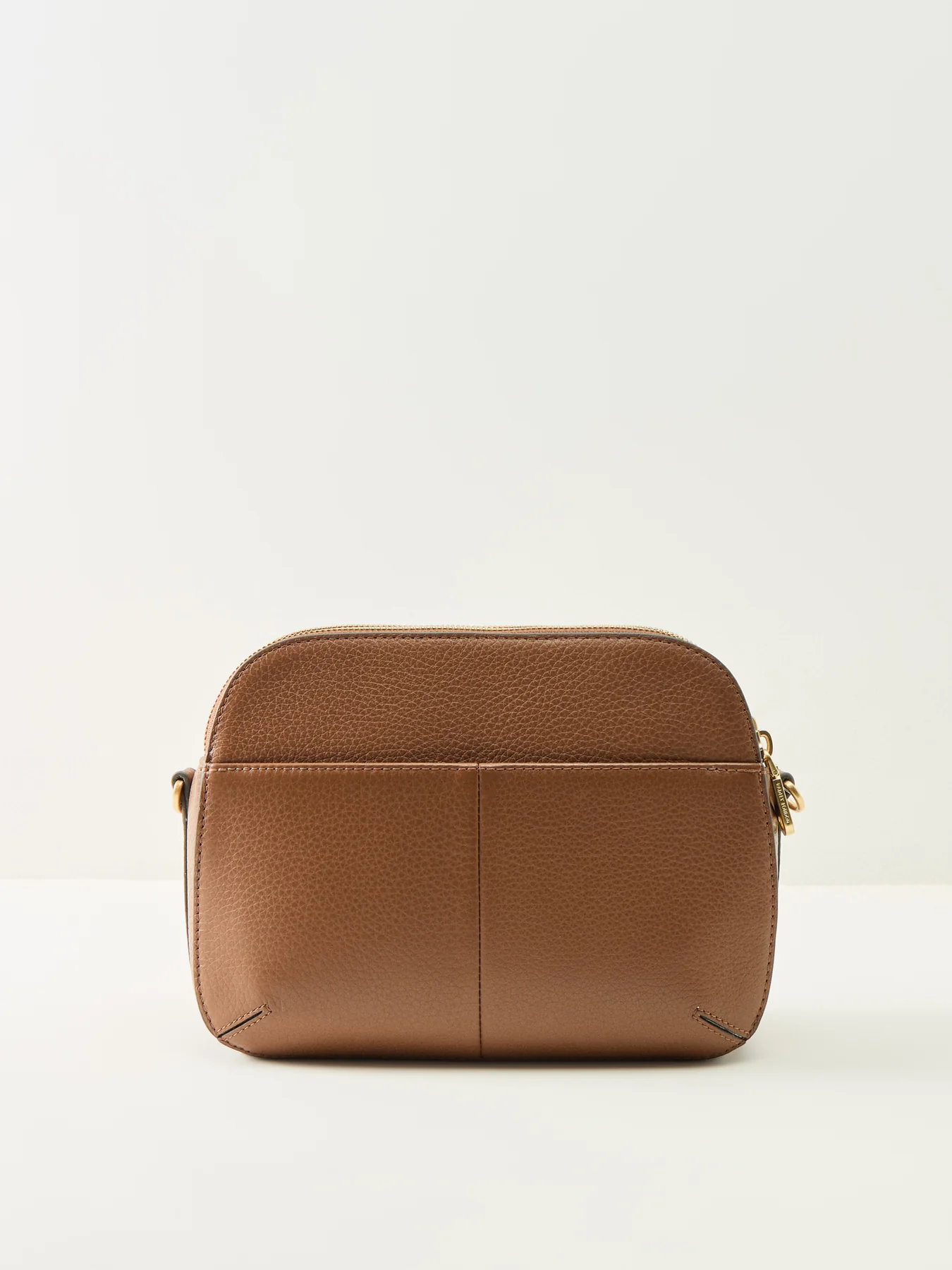 Dukes Place Medium Ziptop Crossbody Tan - Image 3