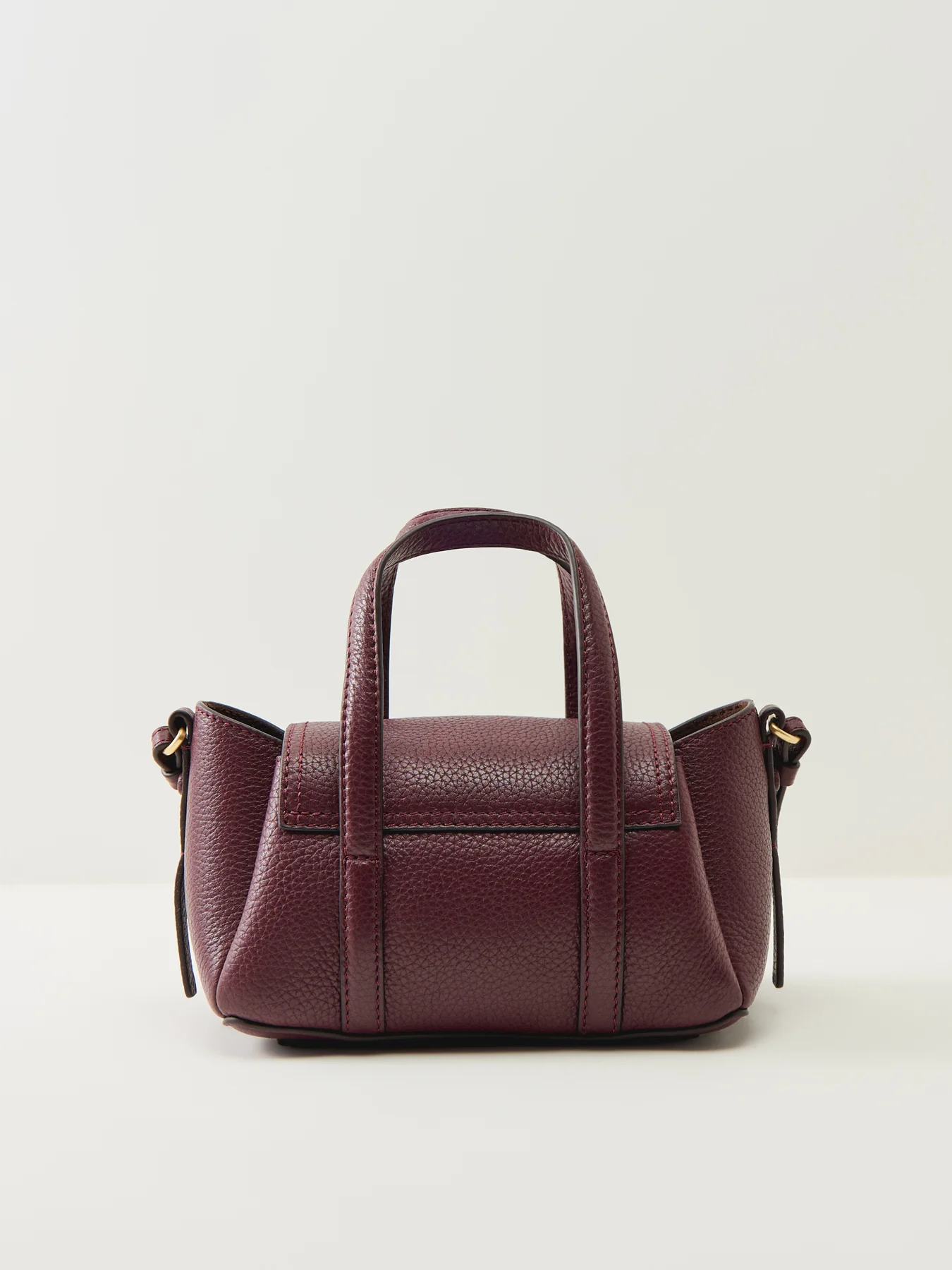 Chancery Small Flapover Grab Burgundy - Image 3