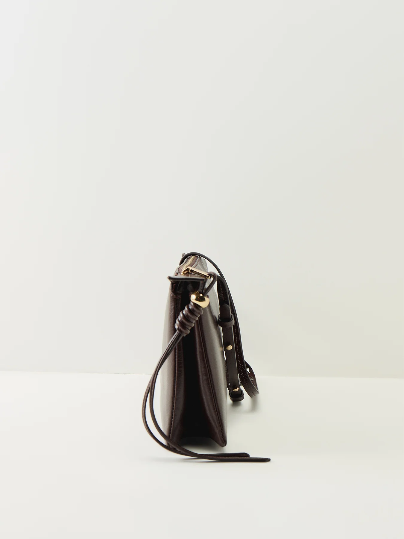 Romilly Medium Ziptop Crossbody Brown - Image 4