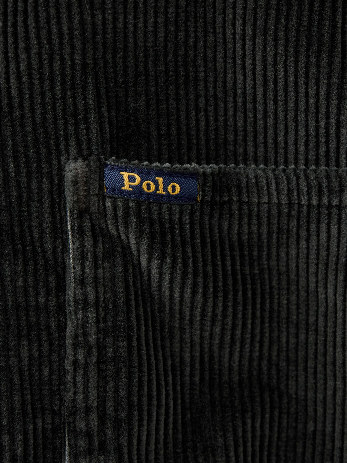 Corduroy Overshirt Grey - Image 4