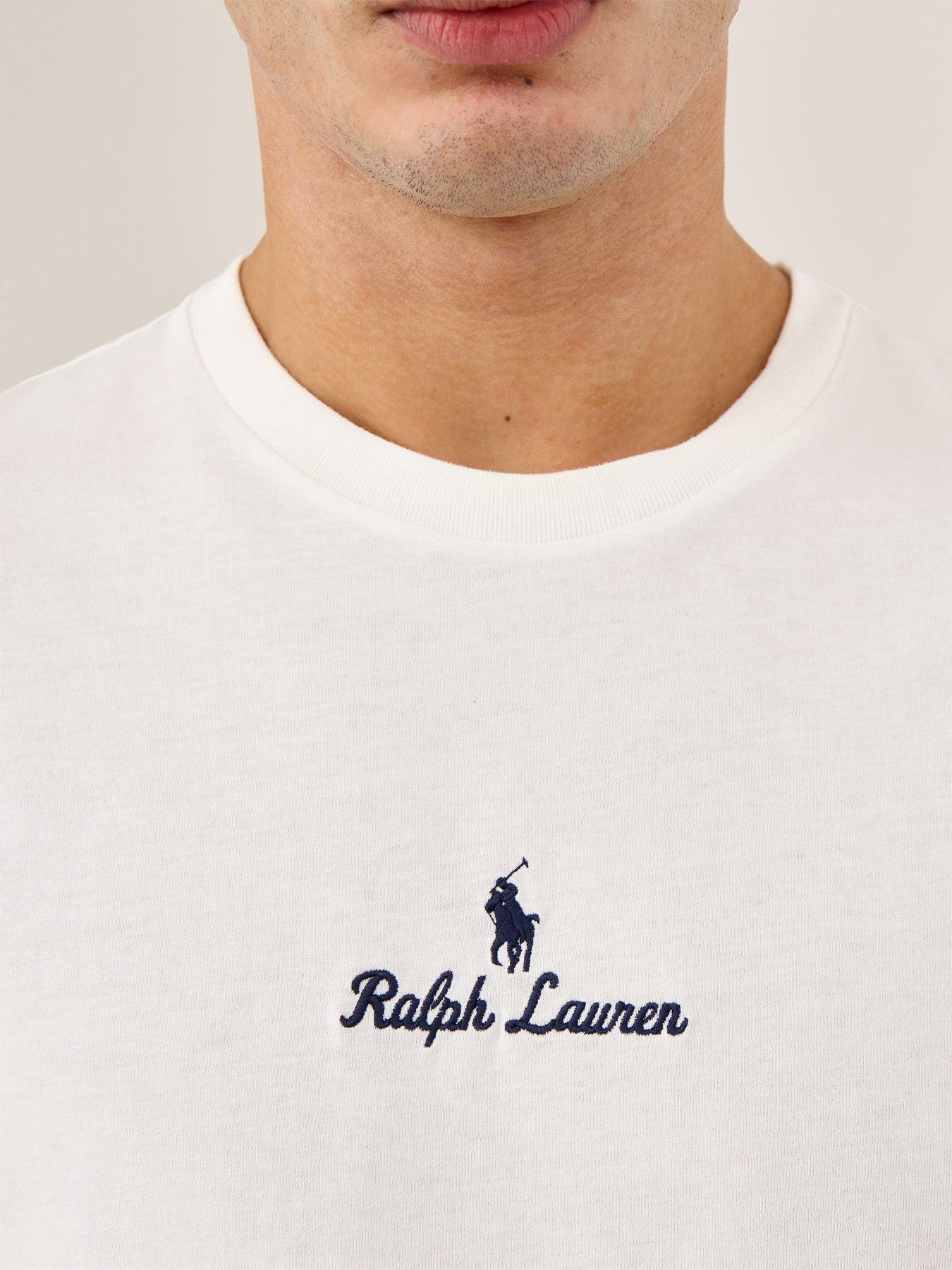 Central Rope Logo T-Shirt White - Image 3