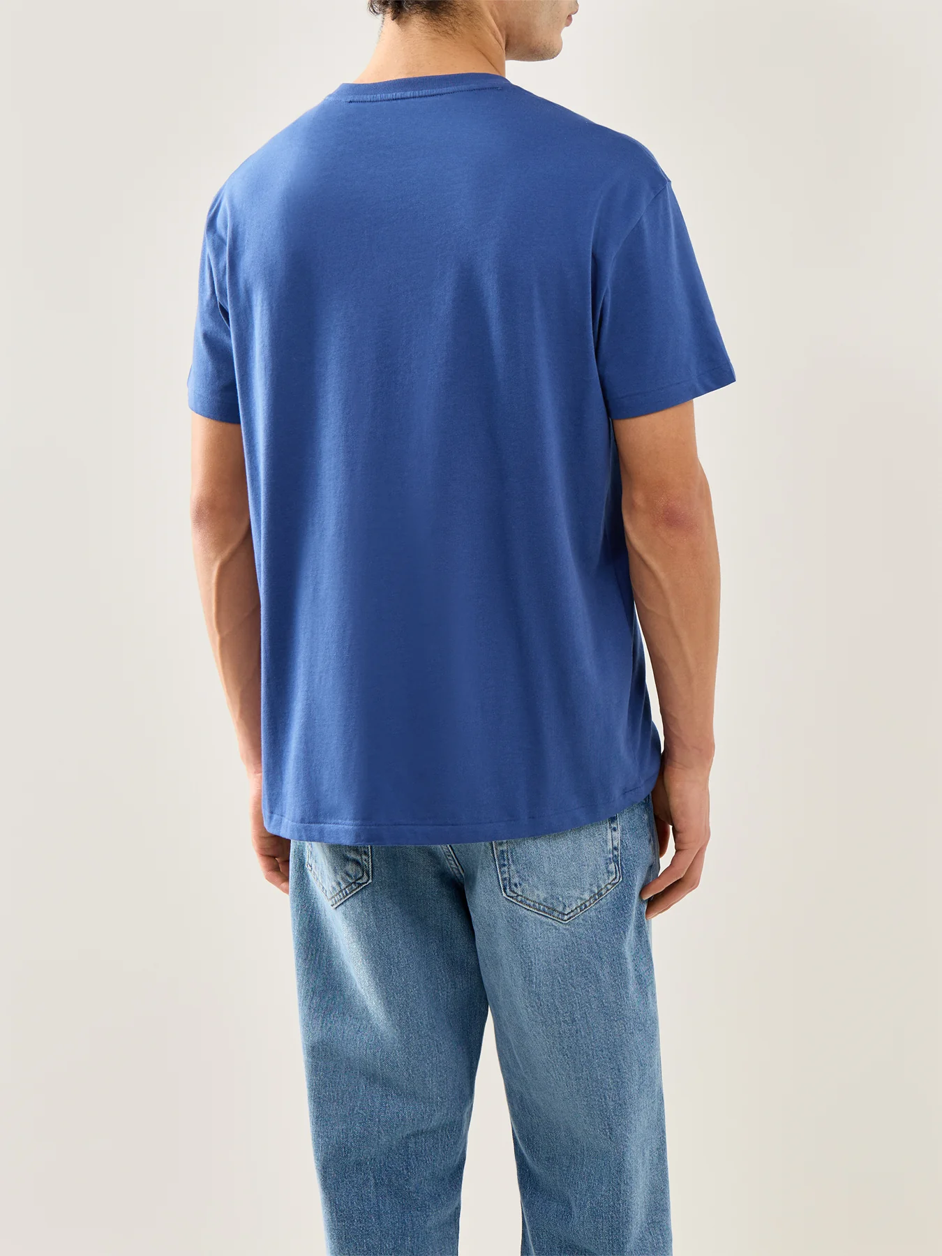 Central Rope Logo T-Shirt Blue - Image 5