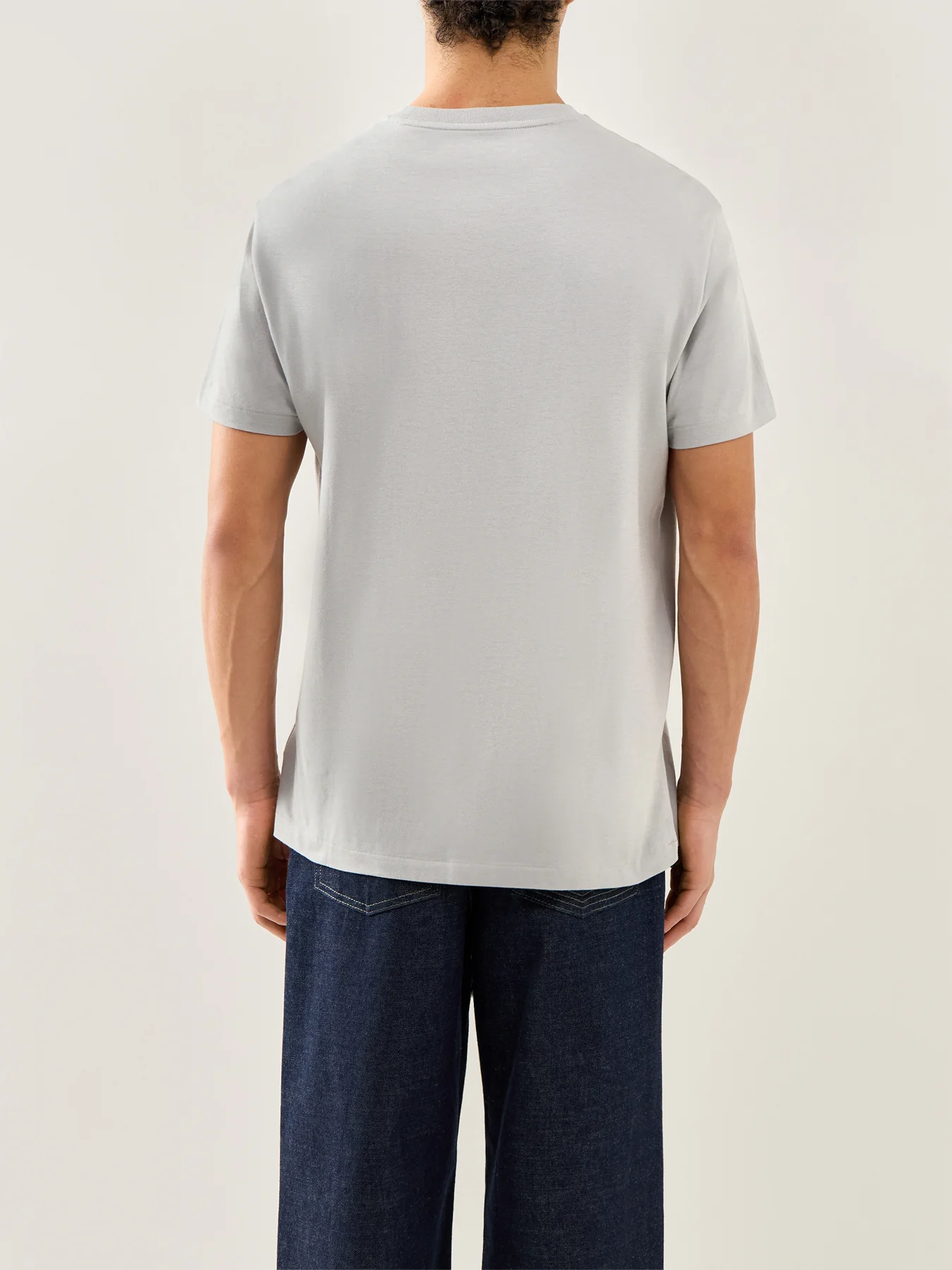 Central Rope Logo T-Shirt Grey - Image 5