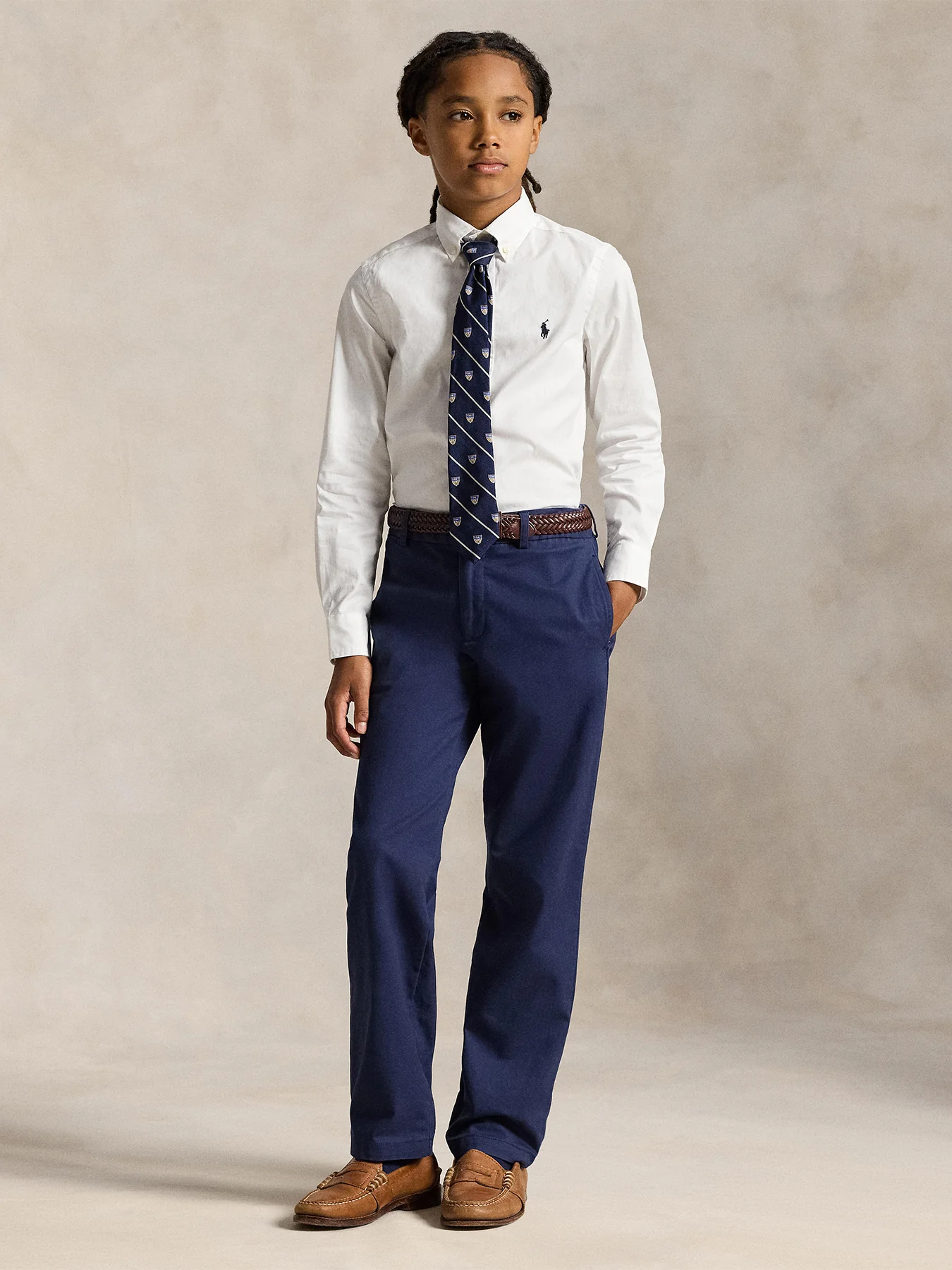 Kids’ Custom Fit Oxford Shirt - Image 5