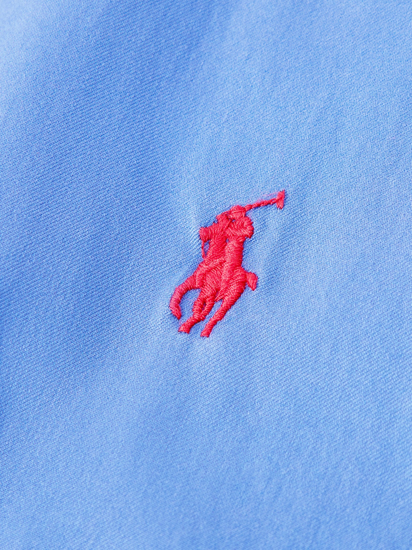 Ralph Lauren Custom Fit Twill Shirt Nimes Blue - Image 3