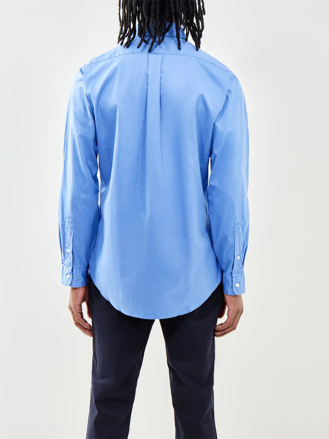 Ralph Lauren Custom Fit Twill Shirt Nimes Blue - Image 5