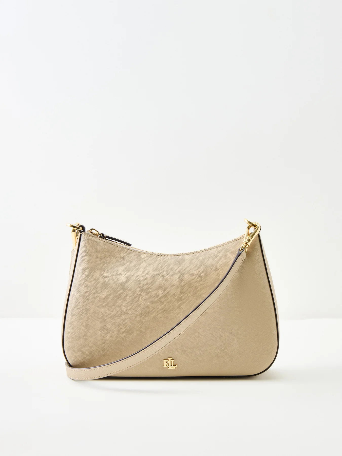 Danni 26 Medium Shoulder Bag Beige - Image 6