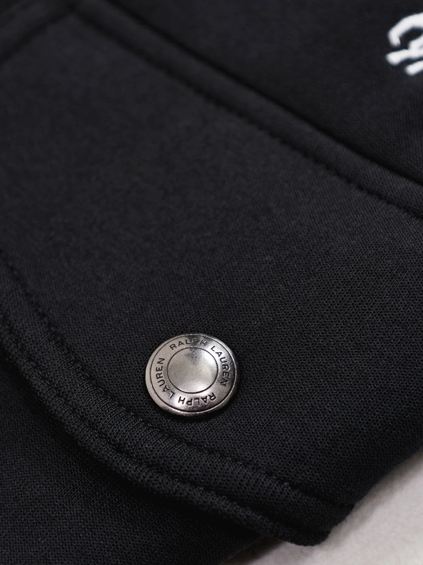 Double Knit Cargo Joggers Grey Black - Image 3