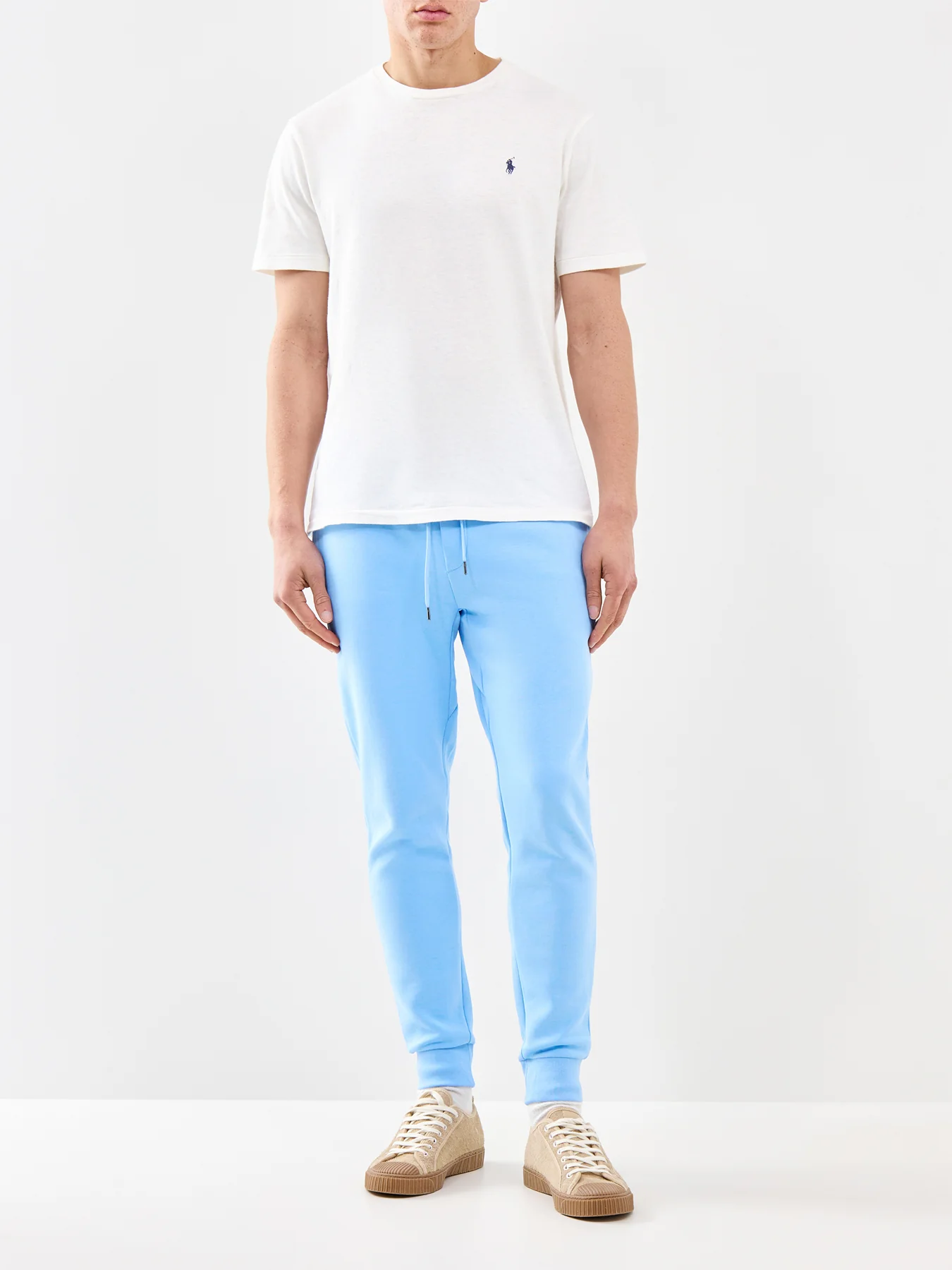 Double Knit Sweatpants Blue - Image 2