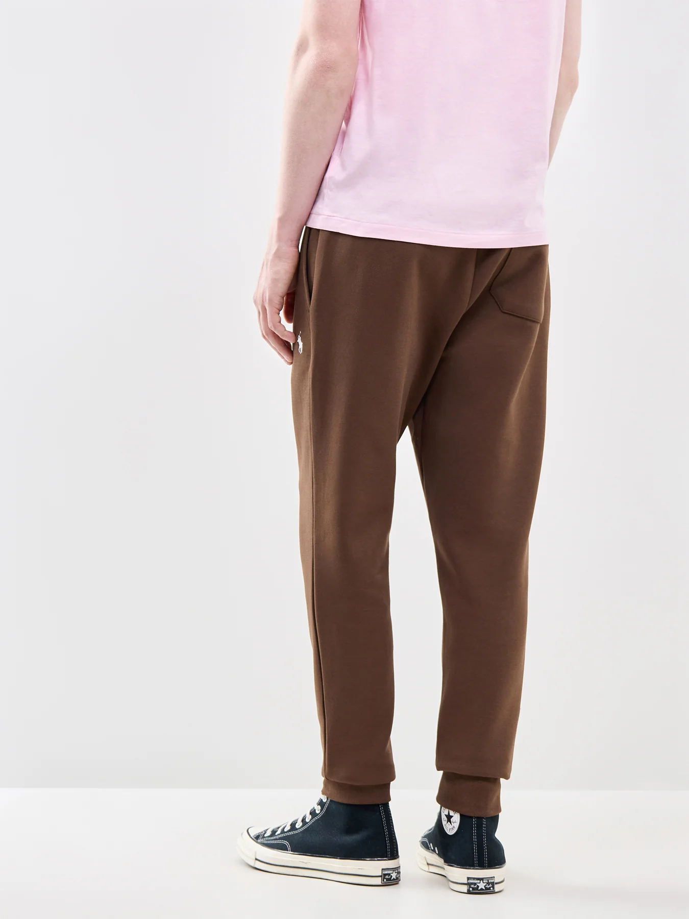 Double Knit Sweatpants Brown - Image 5