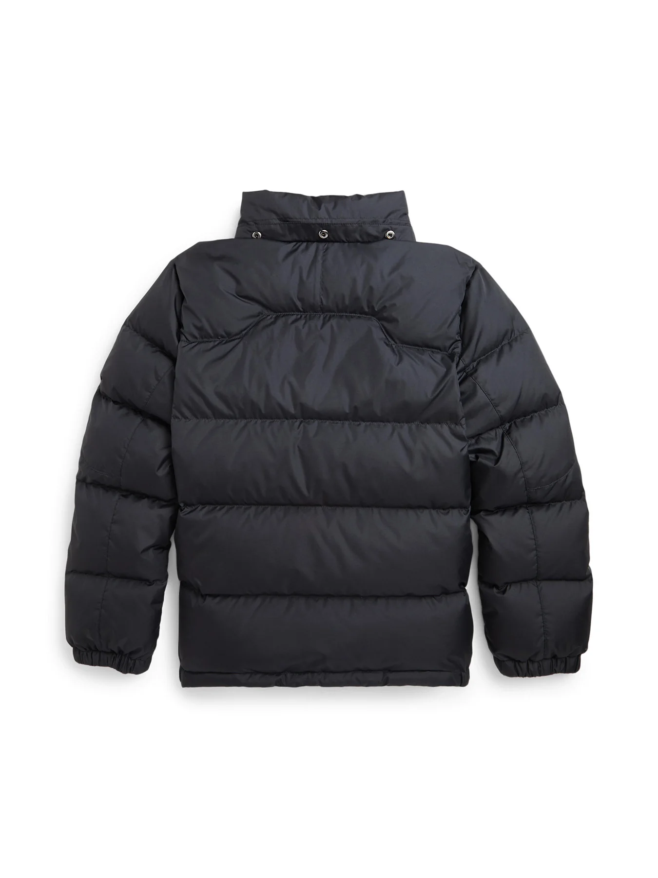 Boys Black Hooded Jacket - Image 6