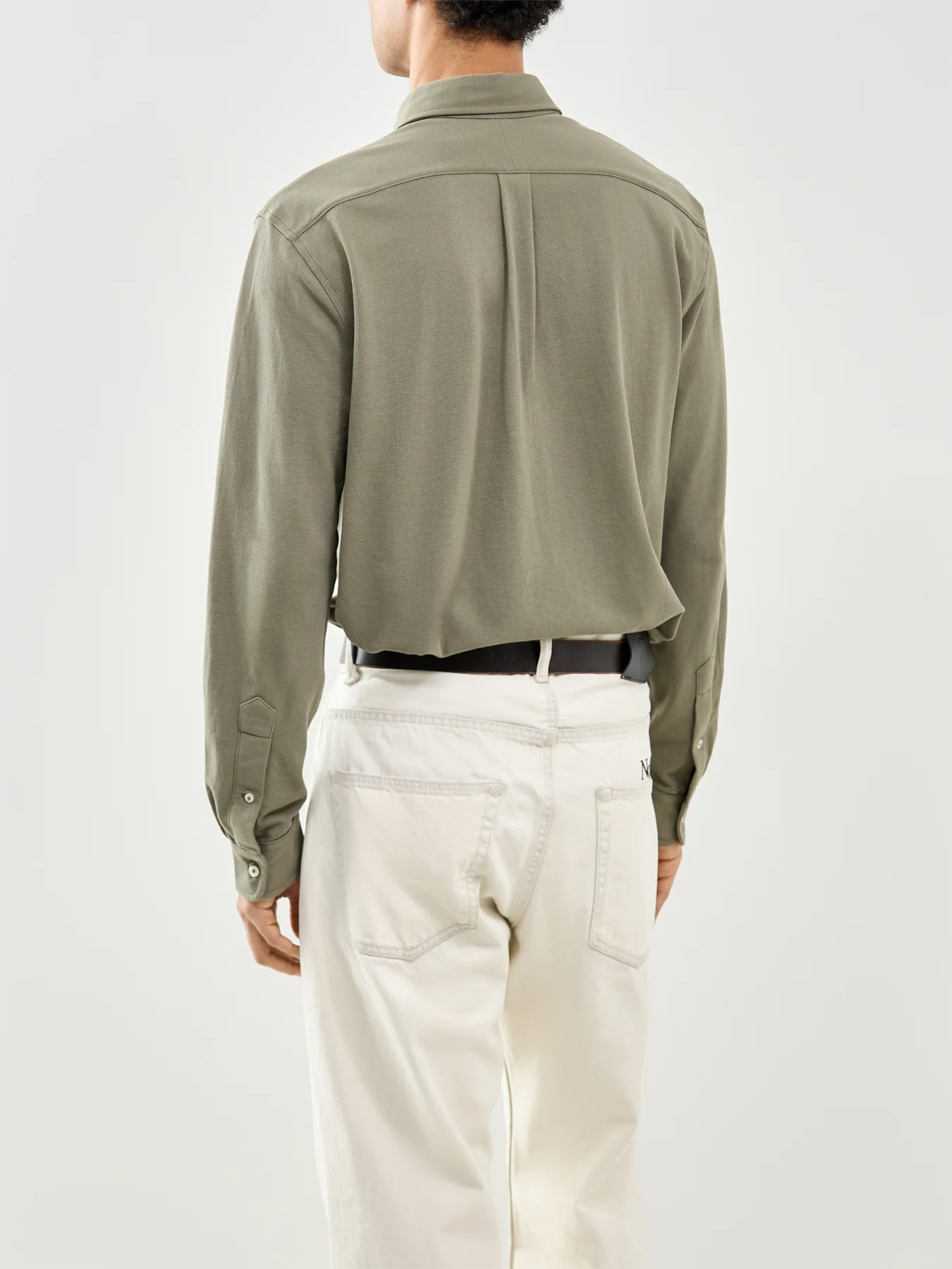 Featherweight Mesh Shirt Olive - Image 5