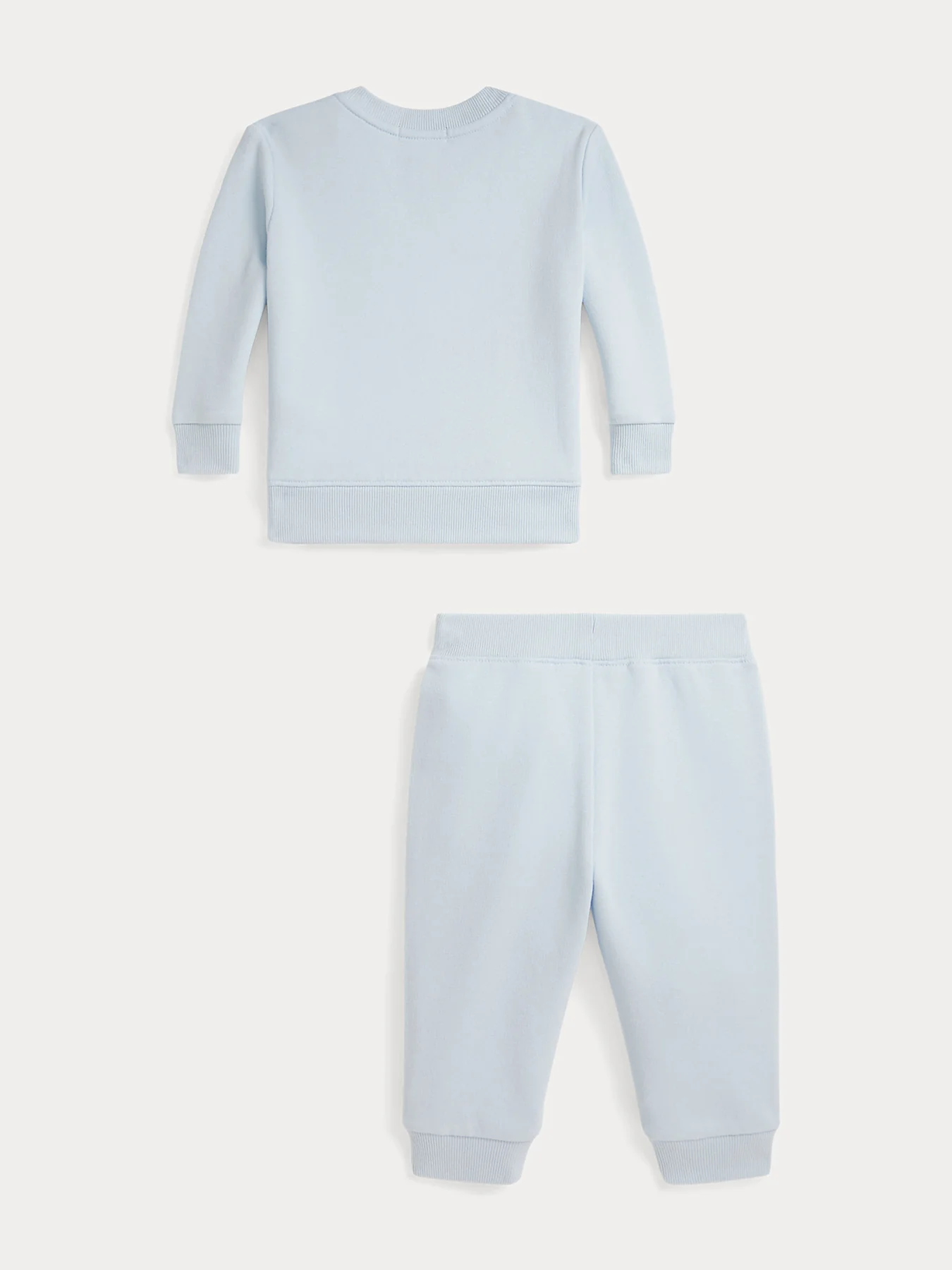 Baby Knit Top and Trousers Set Blue - Image 3