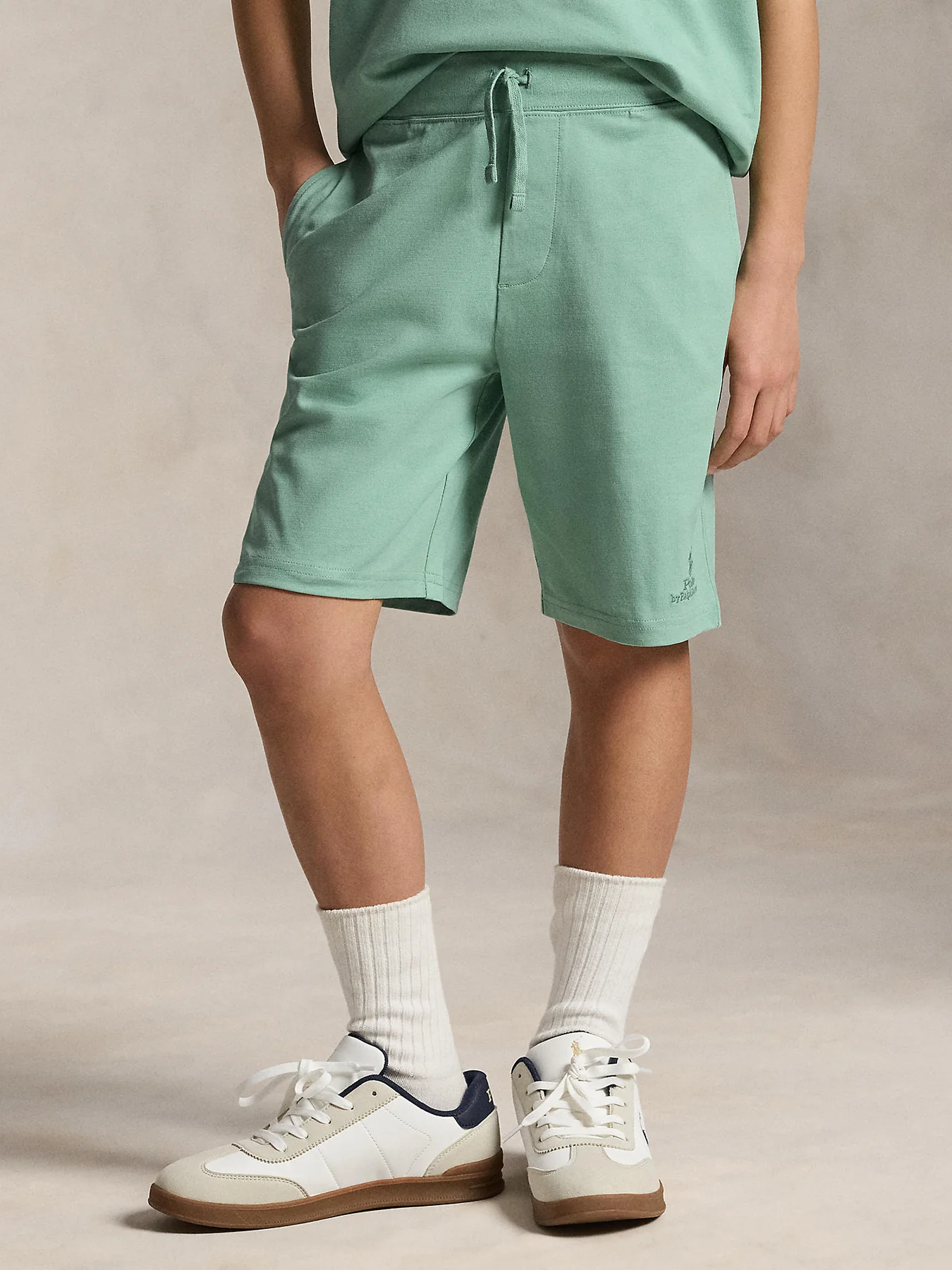 Kids’ Knit Shorts Blue - Image 9