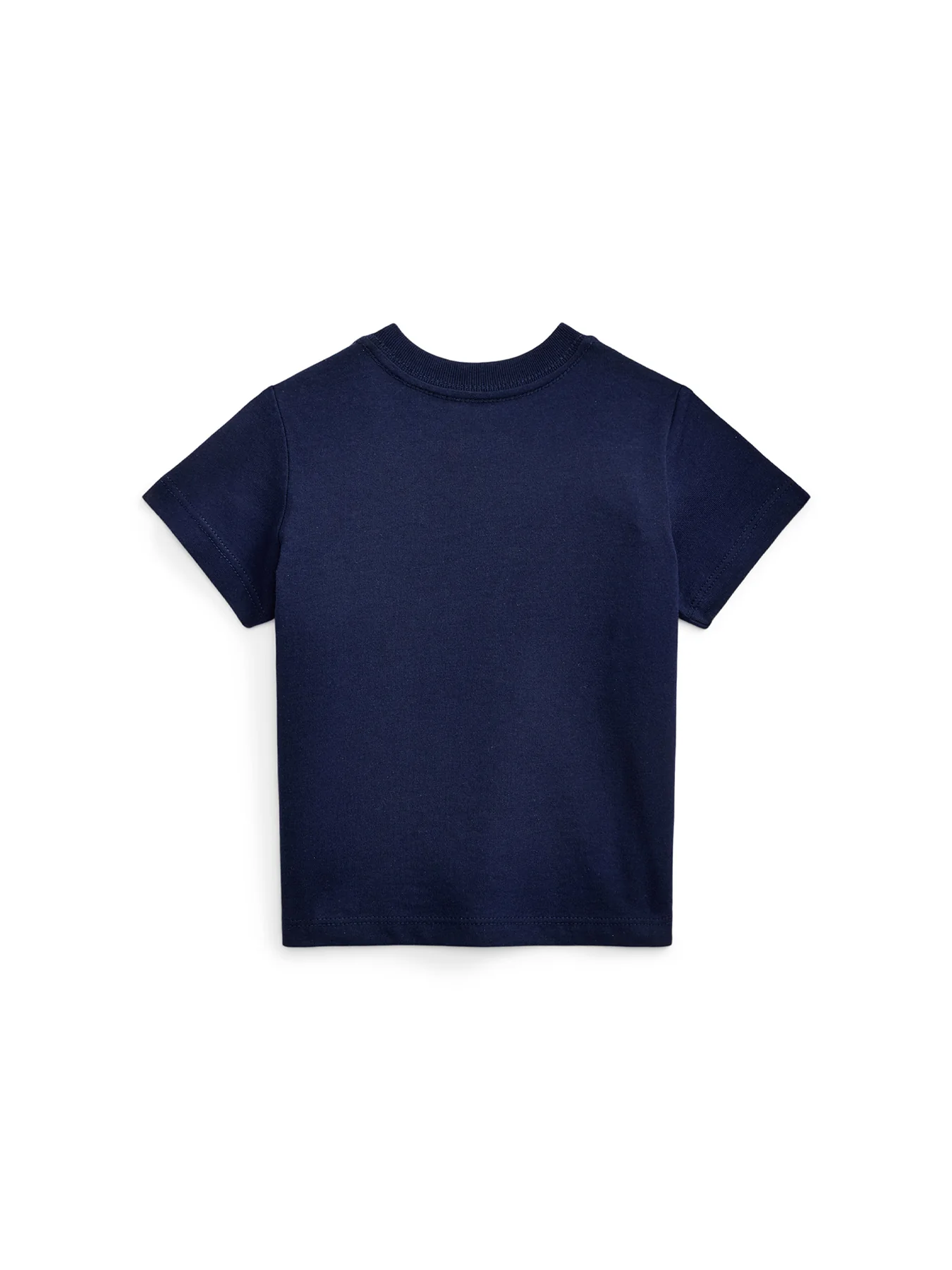 Baby Knit T-Shirt Navy - Image 2