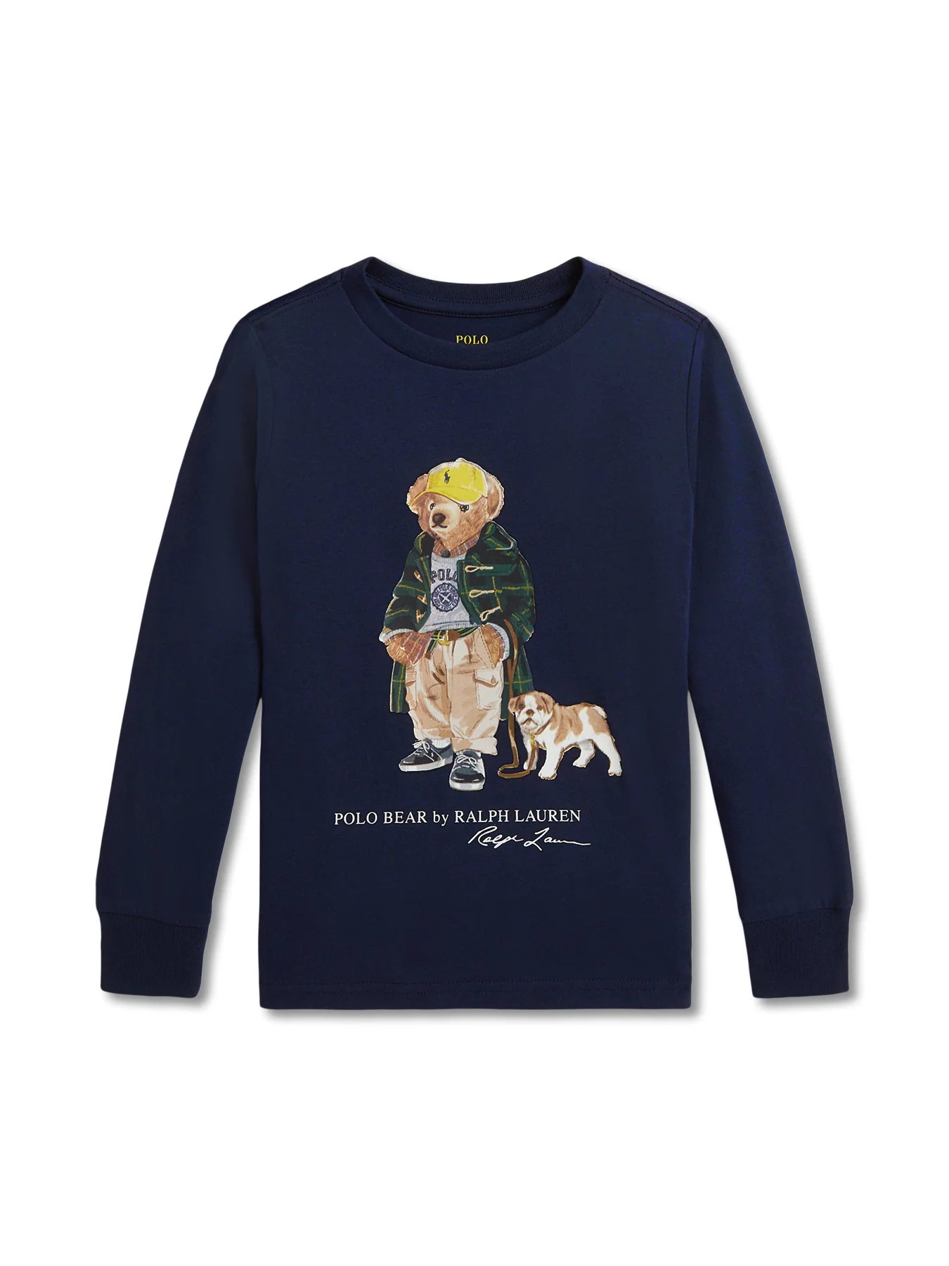 Kids’ Bear Knit Cotton T-Shirt Multi - Image 5
