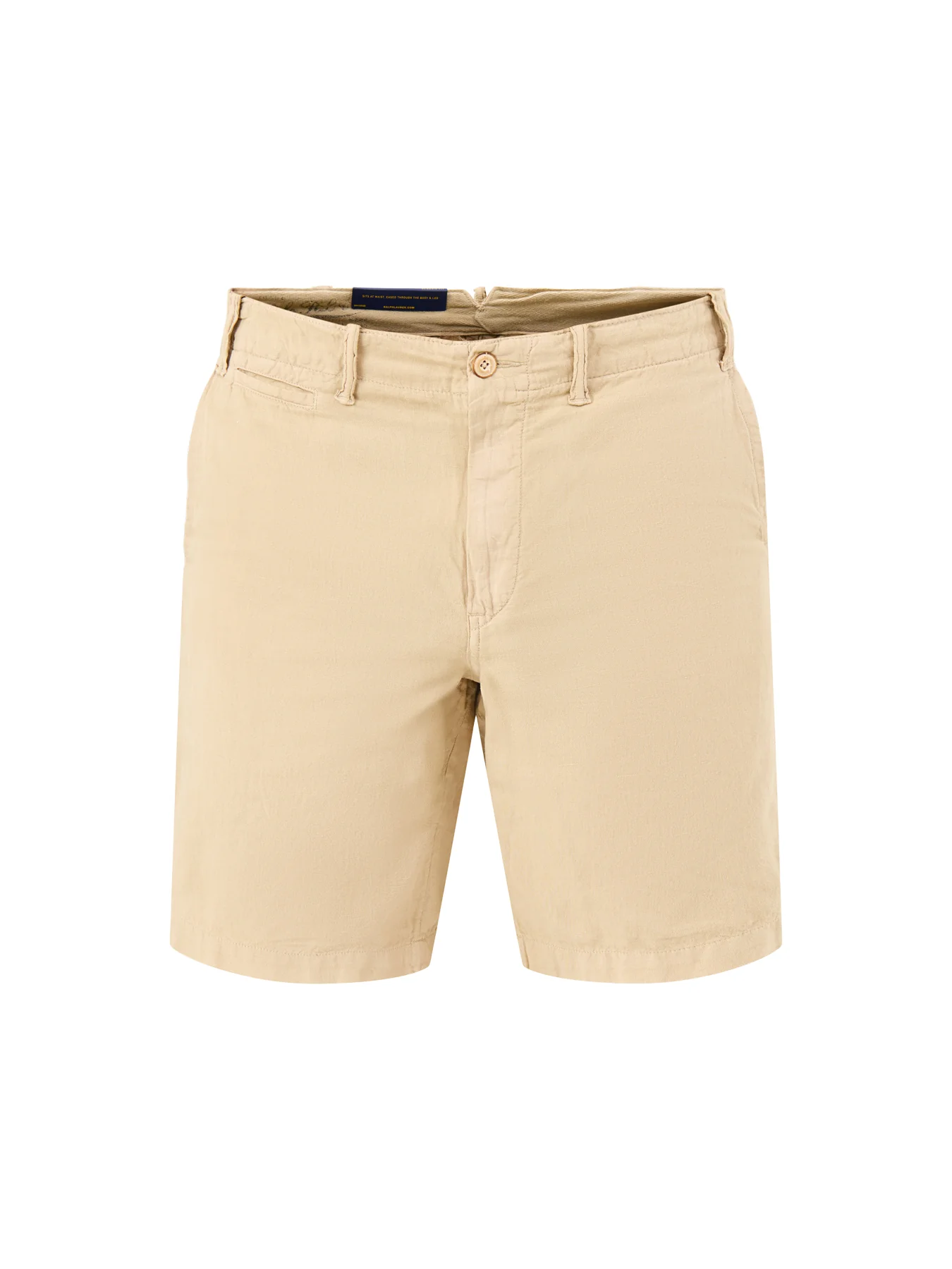 Linen Cotton Shorts Beige