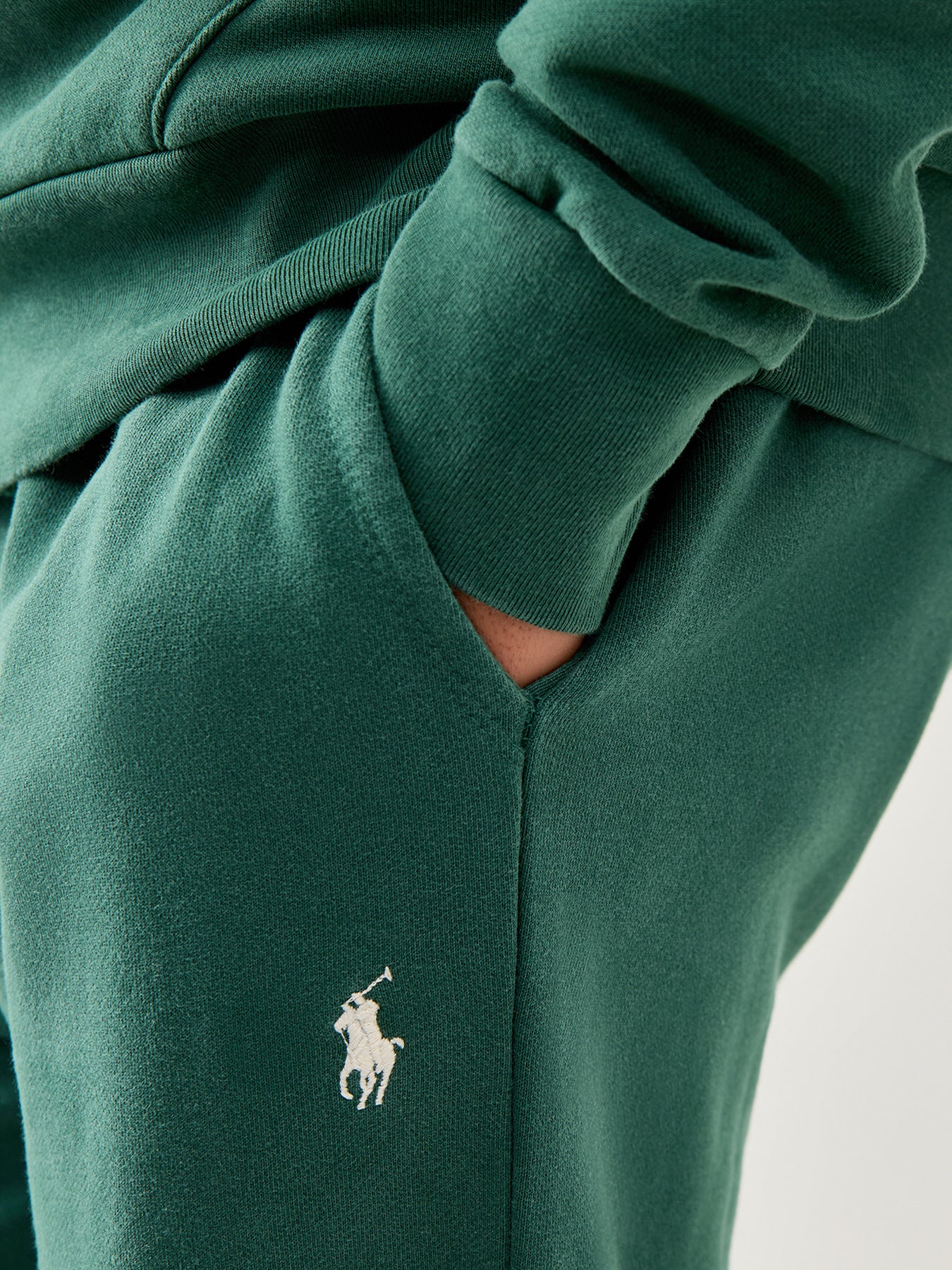 Loopback Terry Joggers Vintage Pine - Image 3