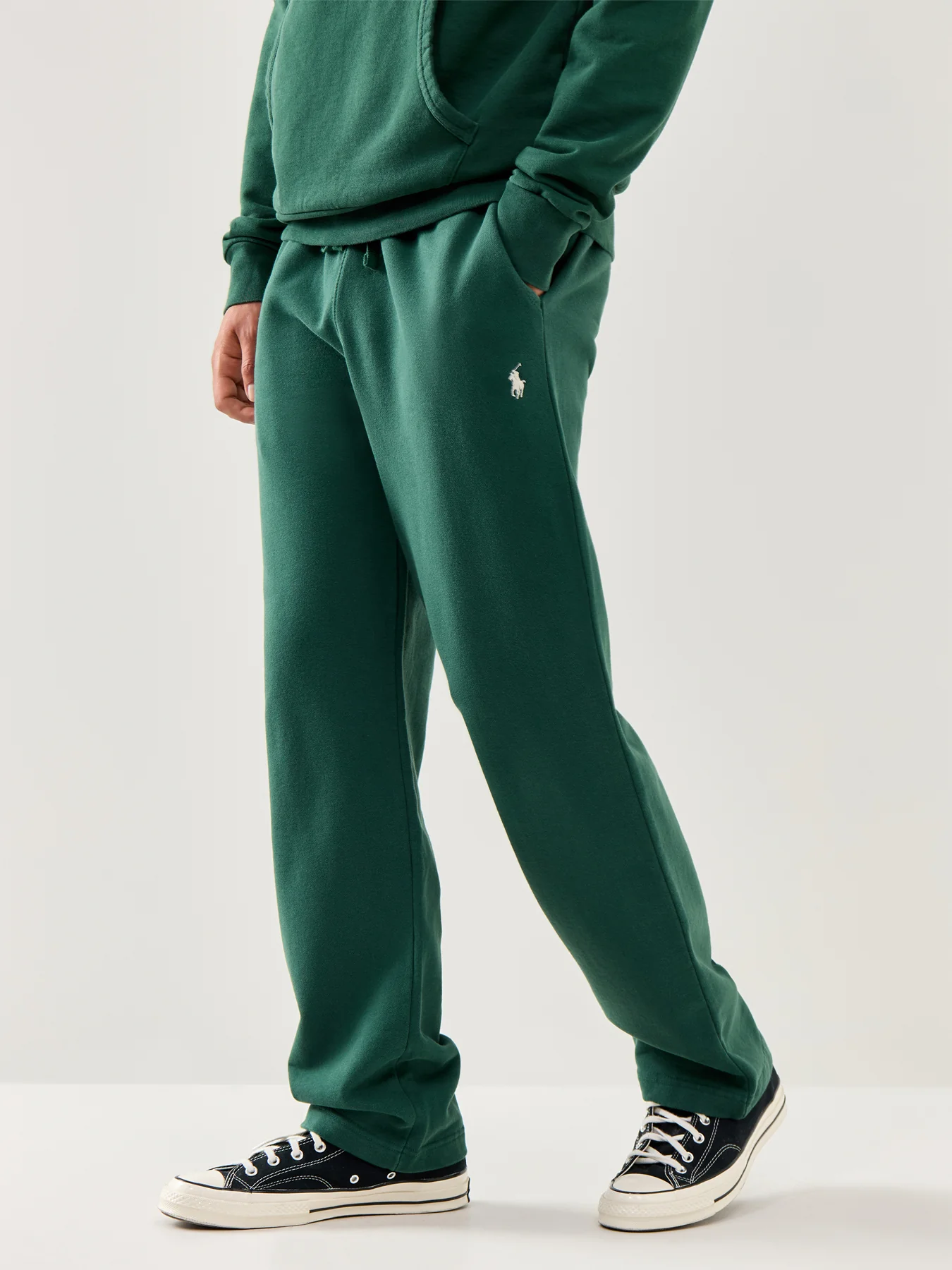 Loopback Terry Joggers Vintage Pine - Image 4