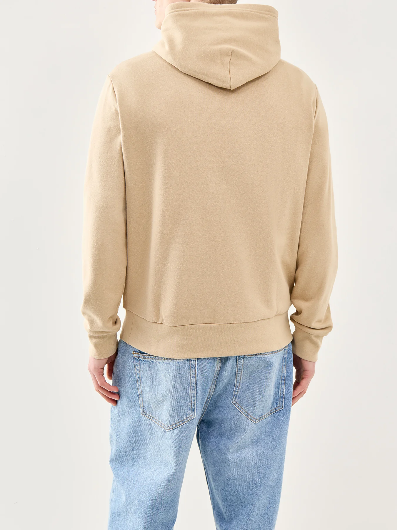 Logo Pullover Hoodie Khaki - Image 5