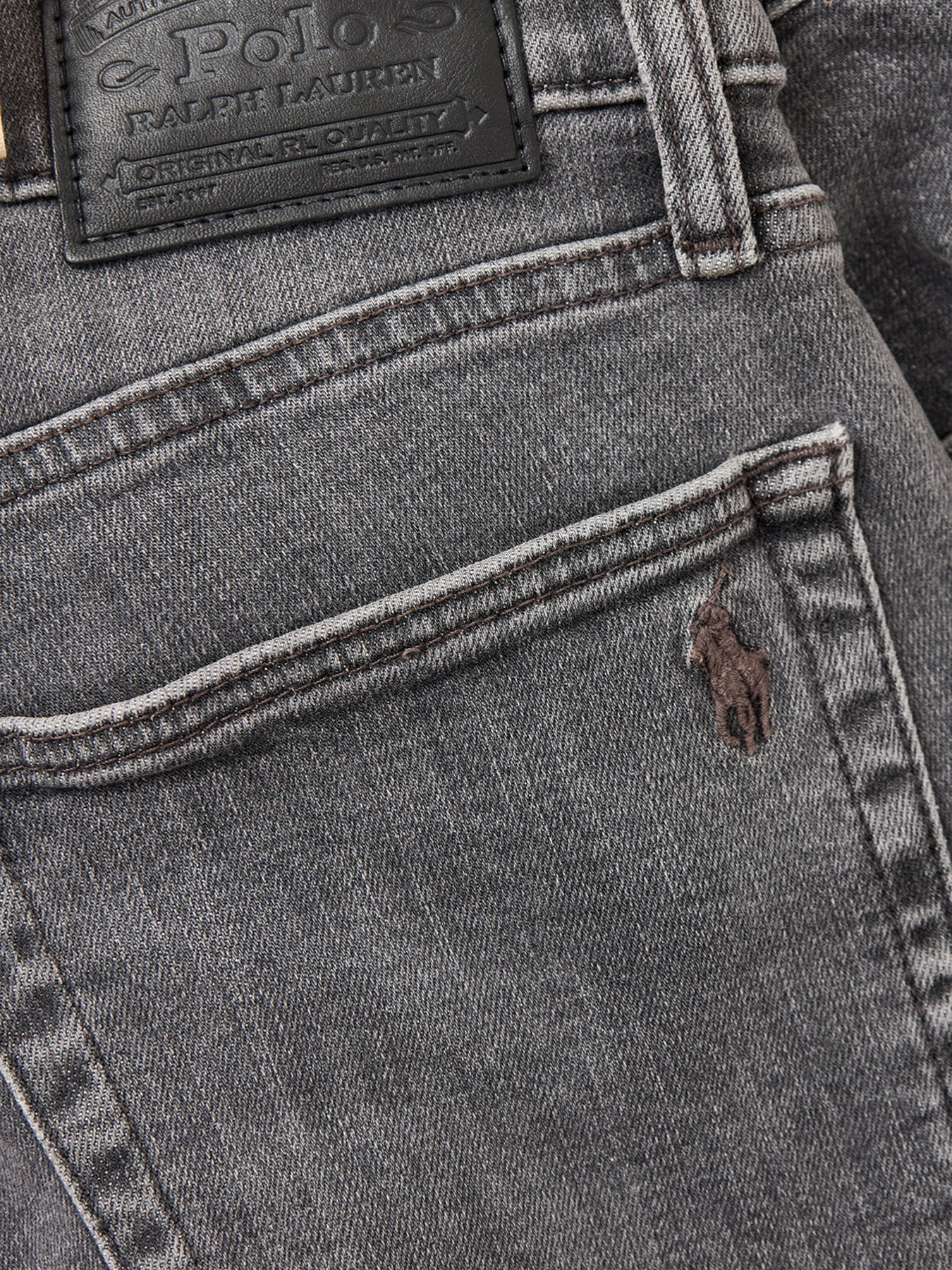 Parkside Straight Fit Jeans Grey - Image 3