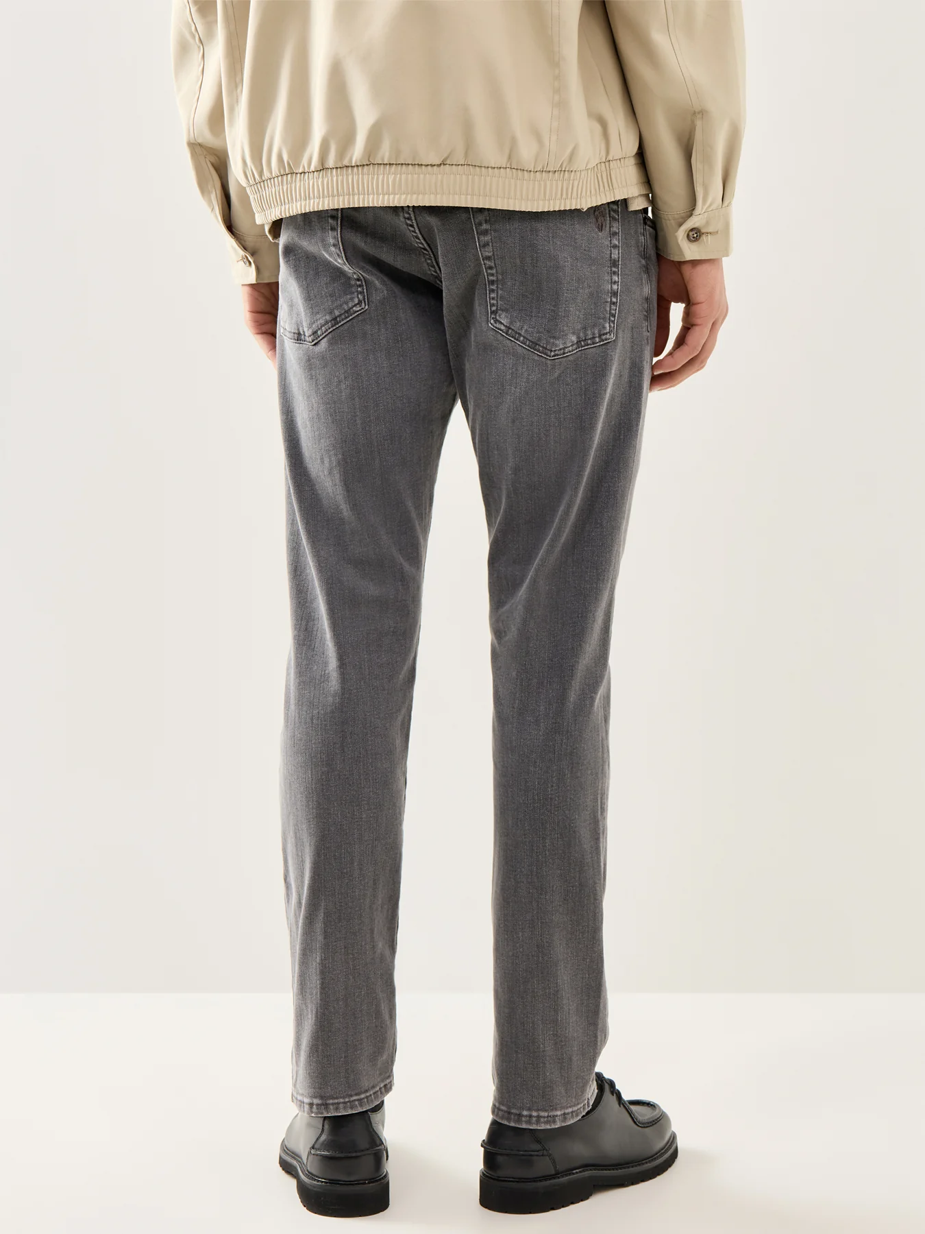 Parkside Straight Fit Jeans Grey - Image 5