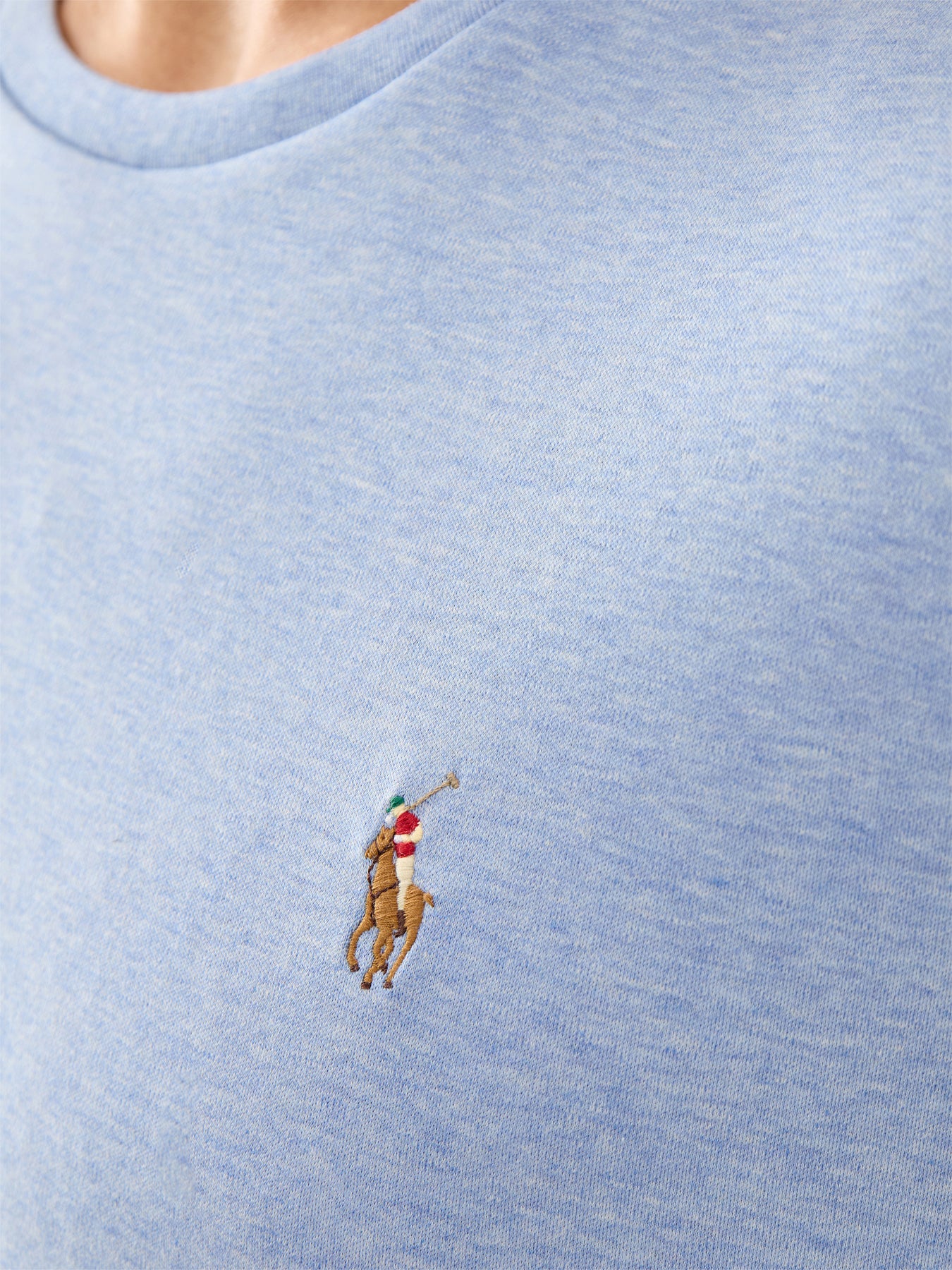Pima Multicoloured Logo Tee Blue - Image 3