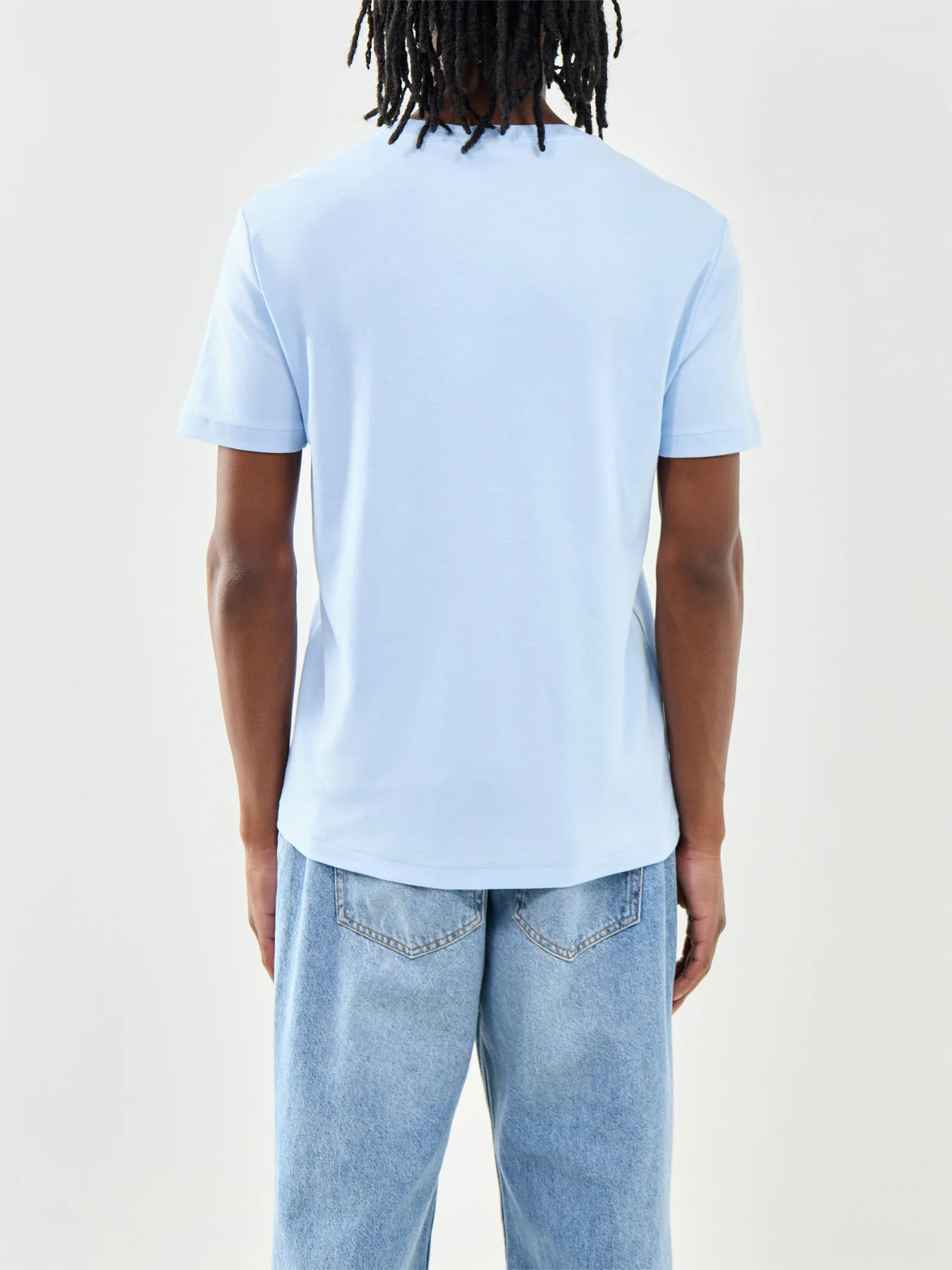 Ralph Lauren Pima Cotton Short Sleeve T-Shirt Blue - Image 5