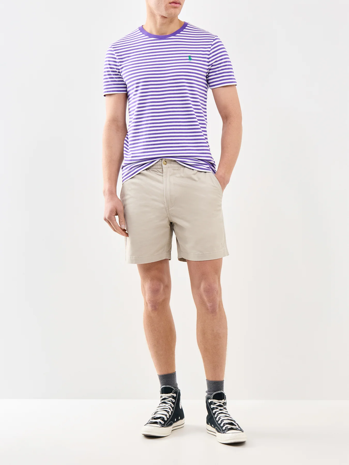 Prepster Shorts Beige - Image 2