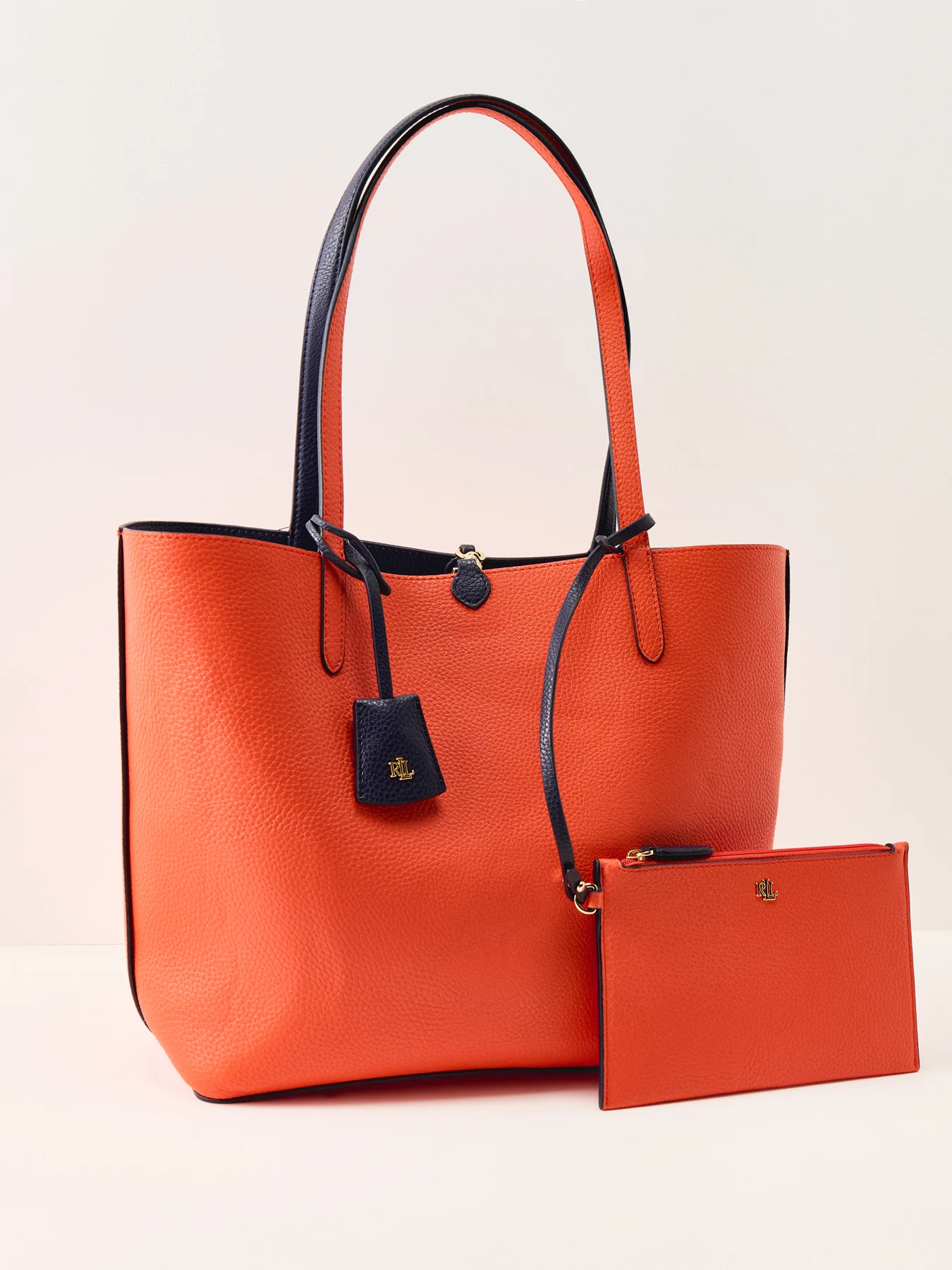 Reversible Medium Tote Blue - Image 5