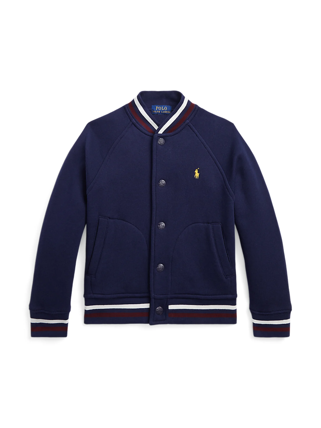 Raglan Bomber Jacket Navy - Image 6