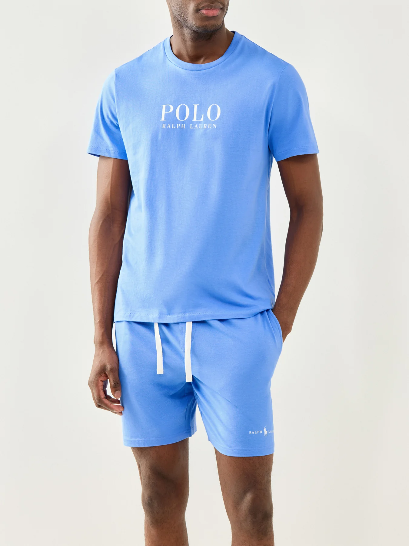 Sleep Shorts Blue - Image 2