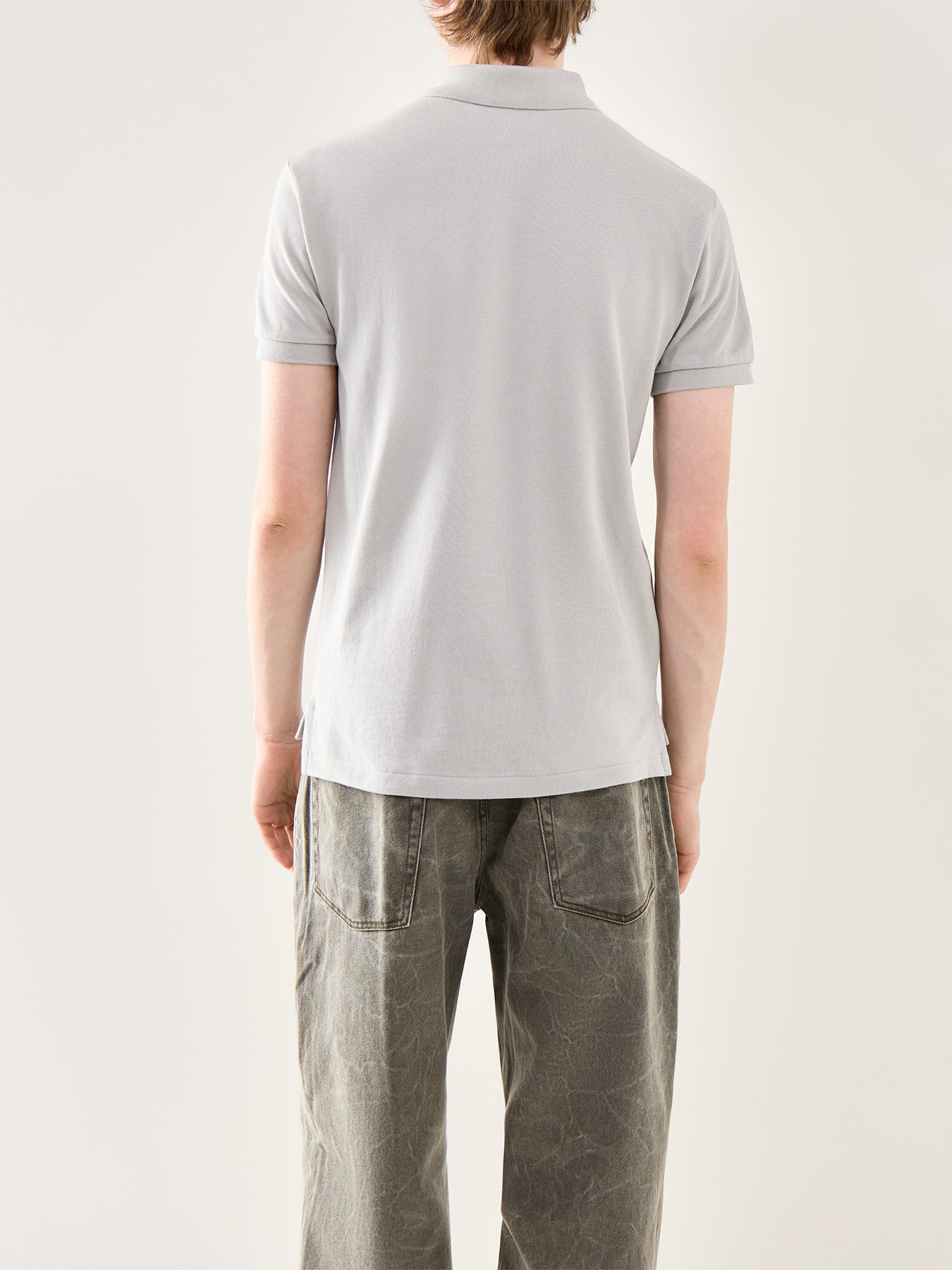 Slim Fit Polo Top - Image 5