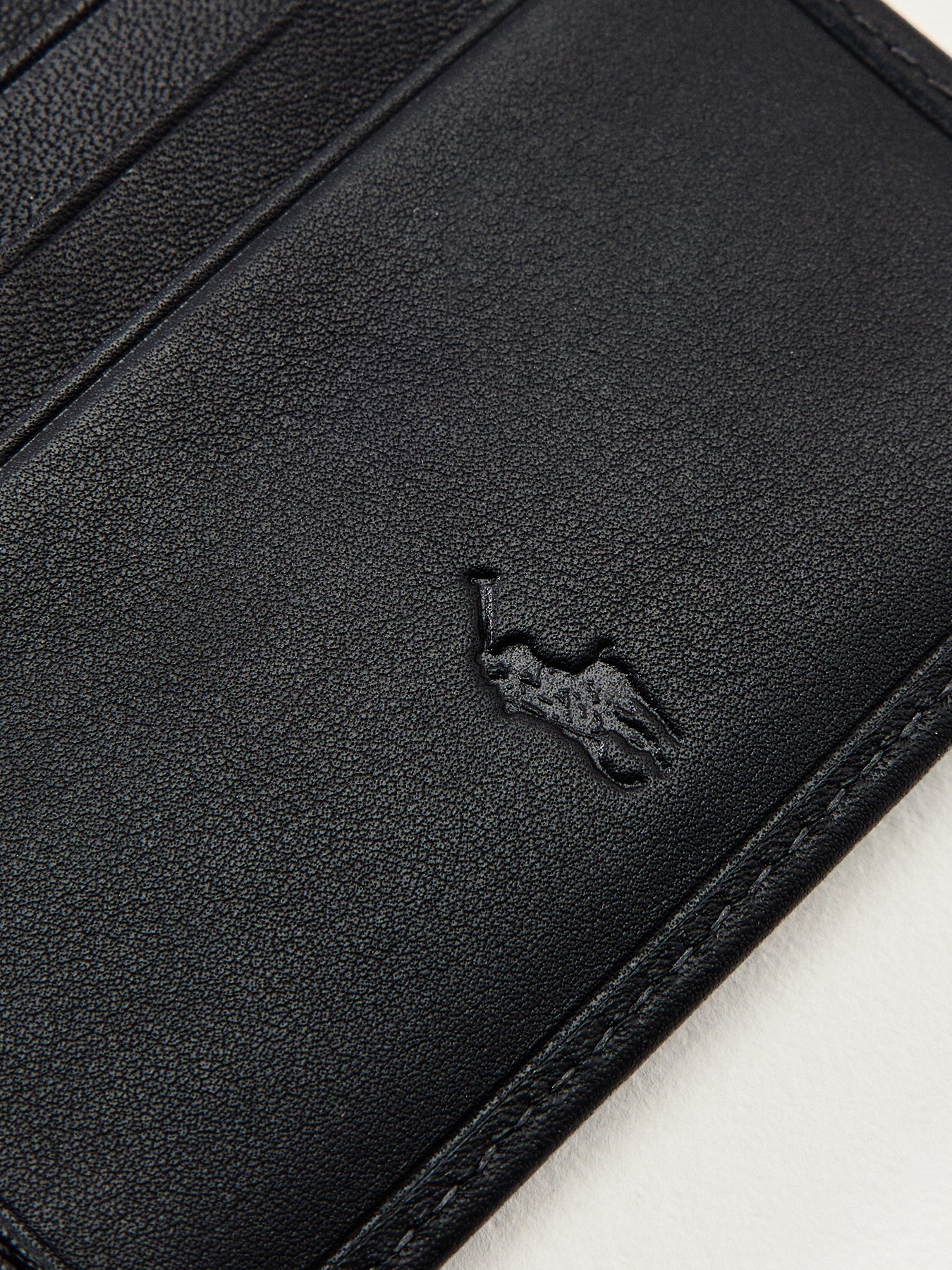 Leather Wallet Black - Image 3
